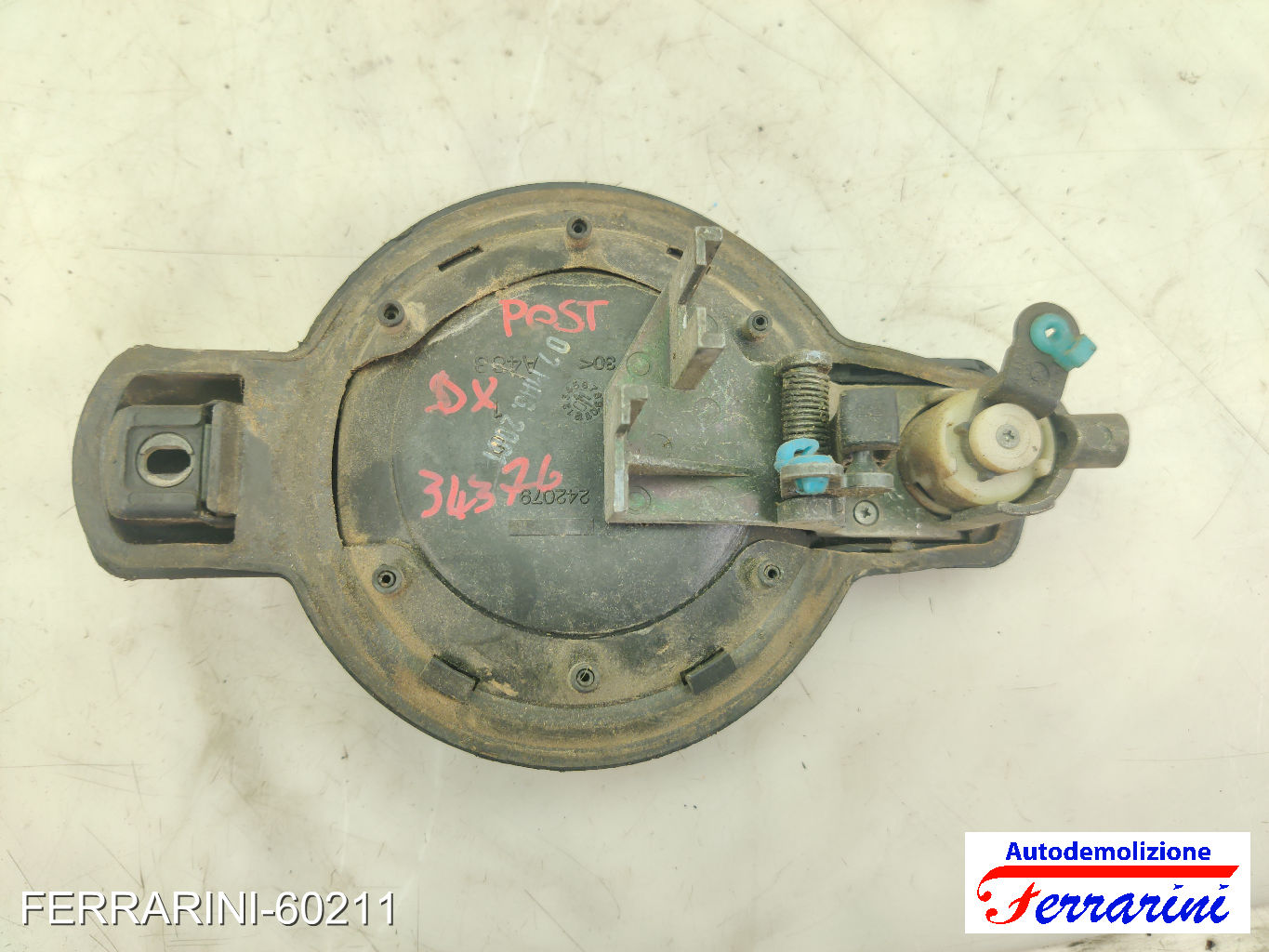 Maniglia Porta Esterna FIAT DOBLO 119, 223 2001-2005 destra, dx, posteriore