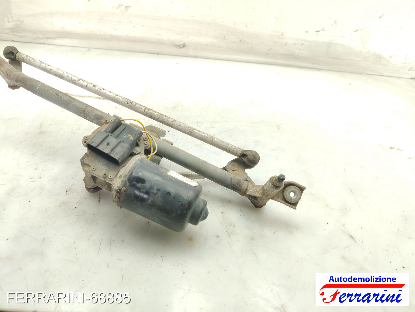 Spazzacqua Motorino Tergicristallo OPEL CORSA C X01 2003-2009 anteriore 7
