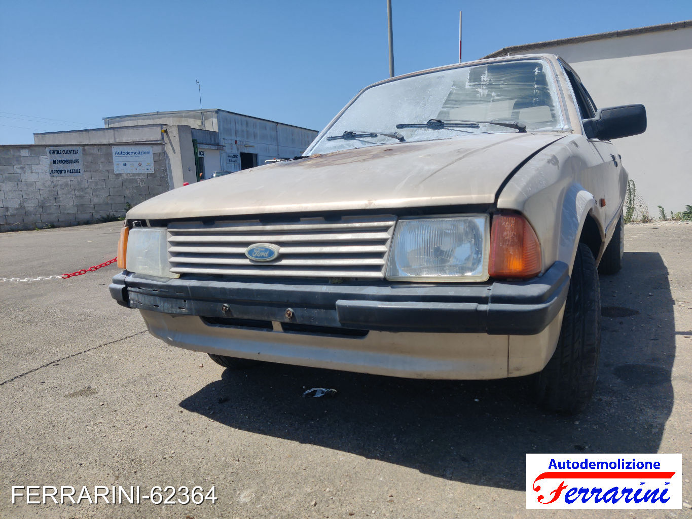 Ford Escort 3 GAA 1.3 69CV 1980-1985