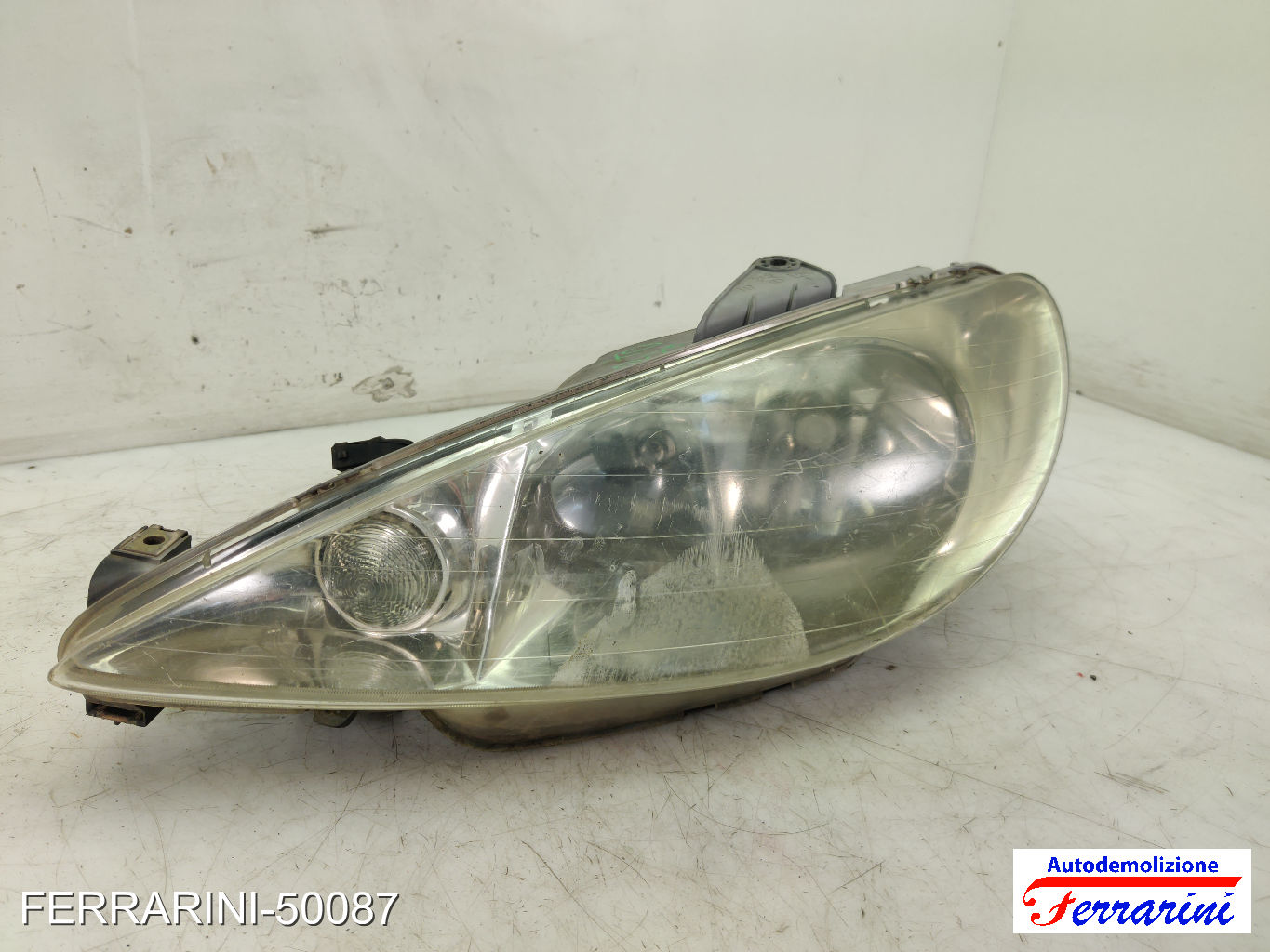 Faro Anteriore PEUGEOT 206 SW 2E/K 2002-2007 destro, dx 9628666880, 6204S7 11
