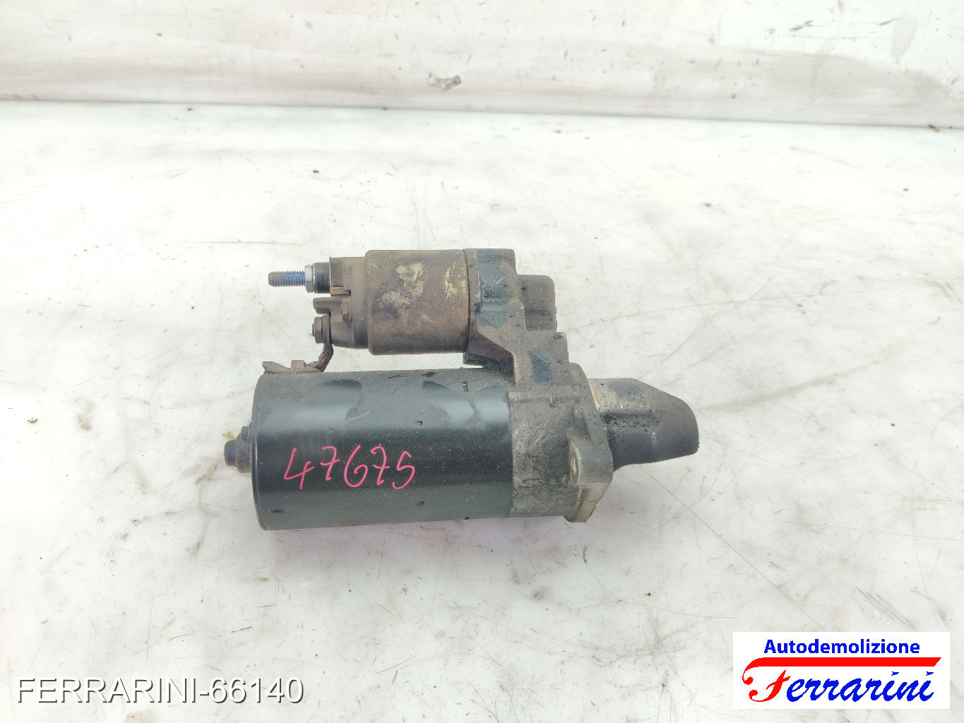 Motorino Avviamento FIAT PUNTO EVO 199 1.3 D MULTIJET 2009-2012 51810307, 17015 8