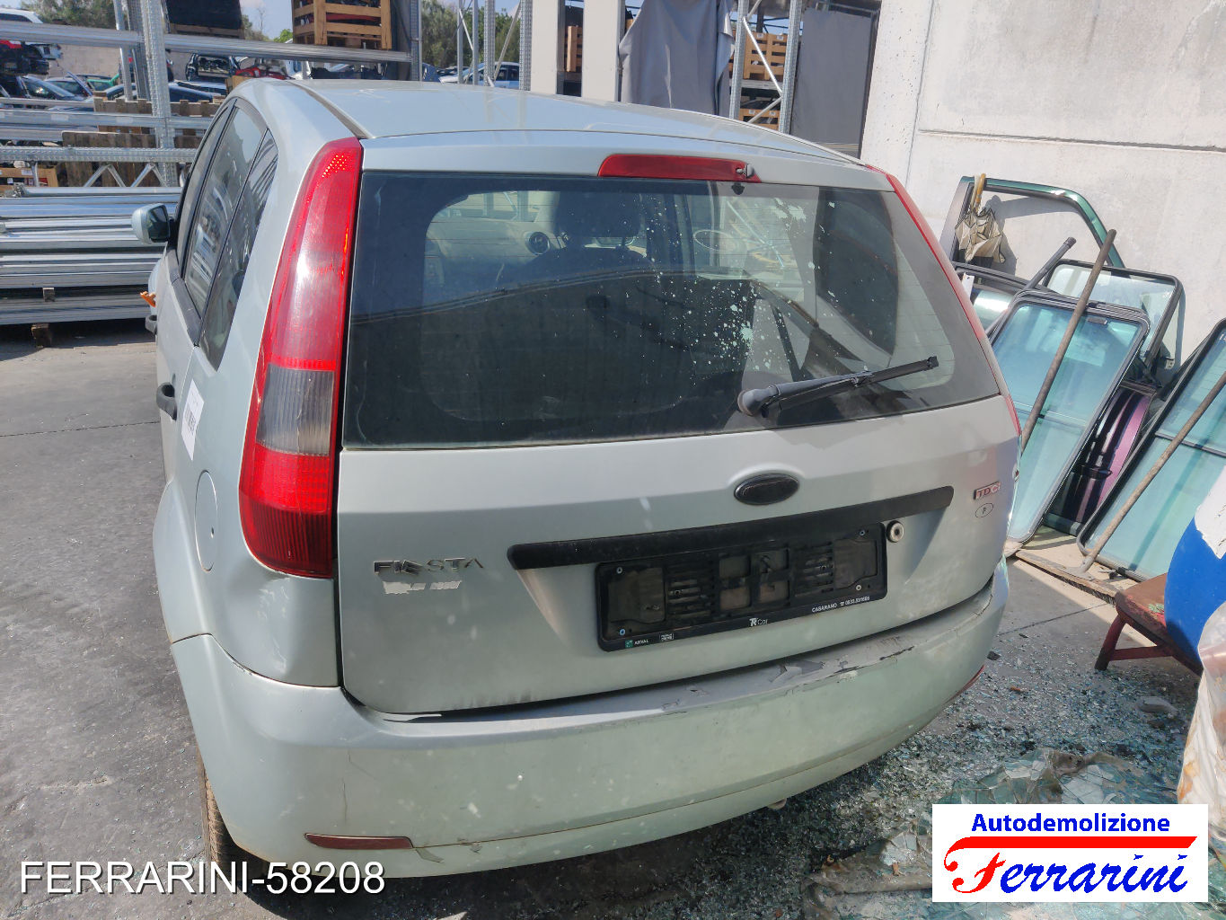 Ford Fiesta 5 JD, JH 1.4 TDCI 68CV 2001-2008