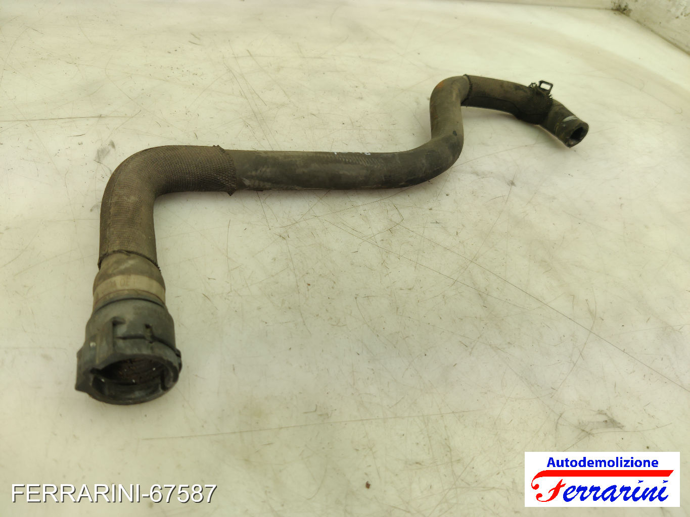 1ND, tubo acqua motore MINI - R50, R53 ONE D 2003-2006 17127788770, 17127793603