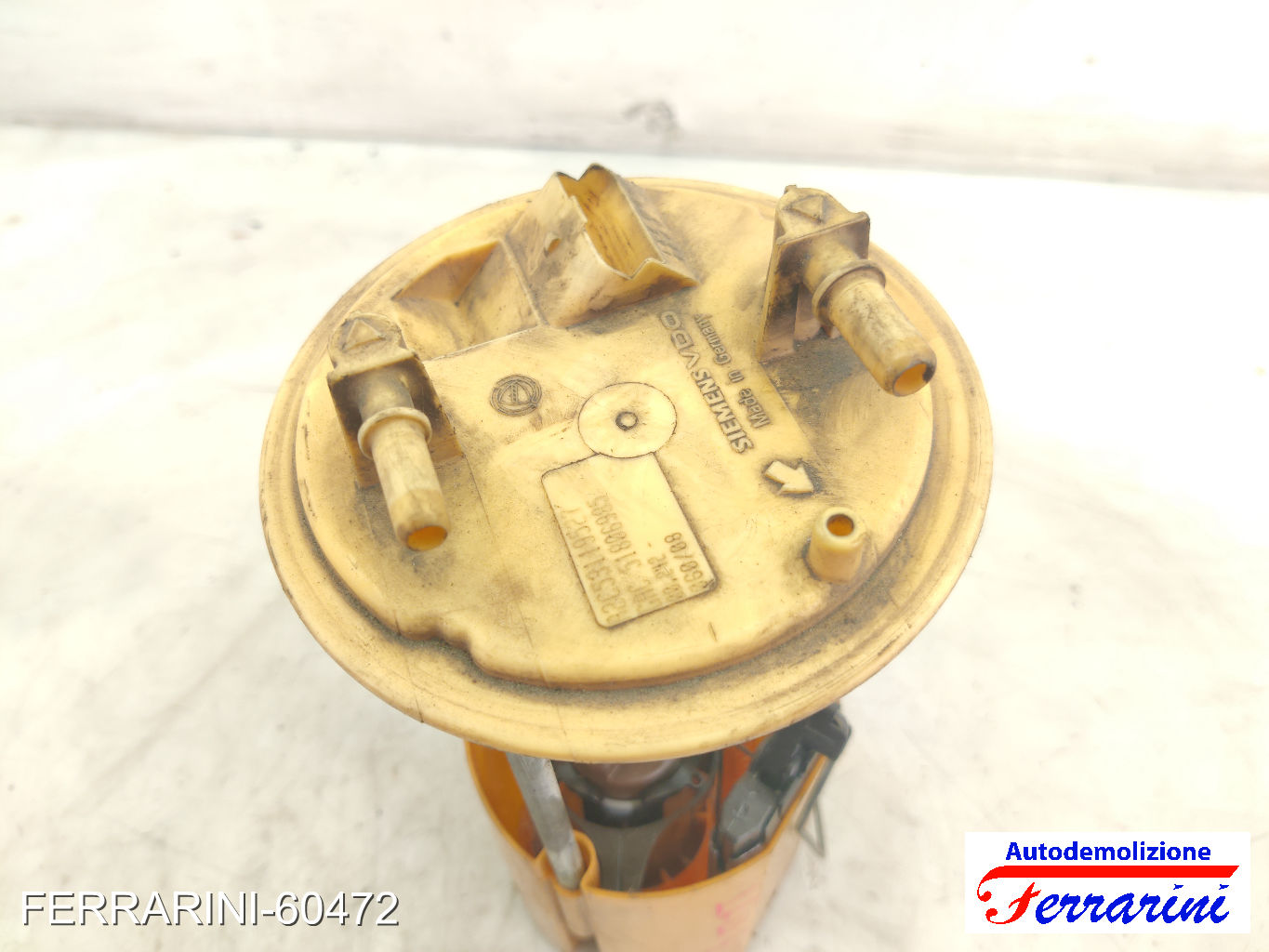 Cestello Pompa Galleggiante Serbatoio FIAT 500 312 1.3 D MULTIJET 2007-2023 6