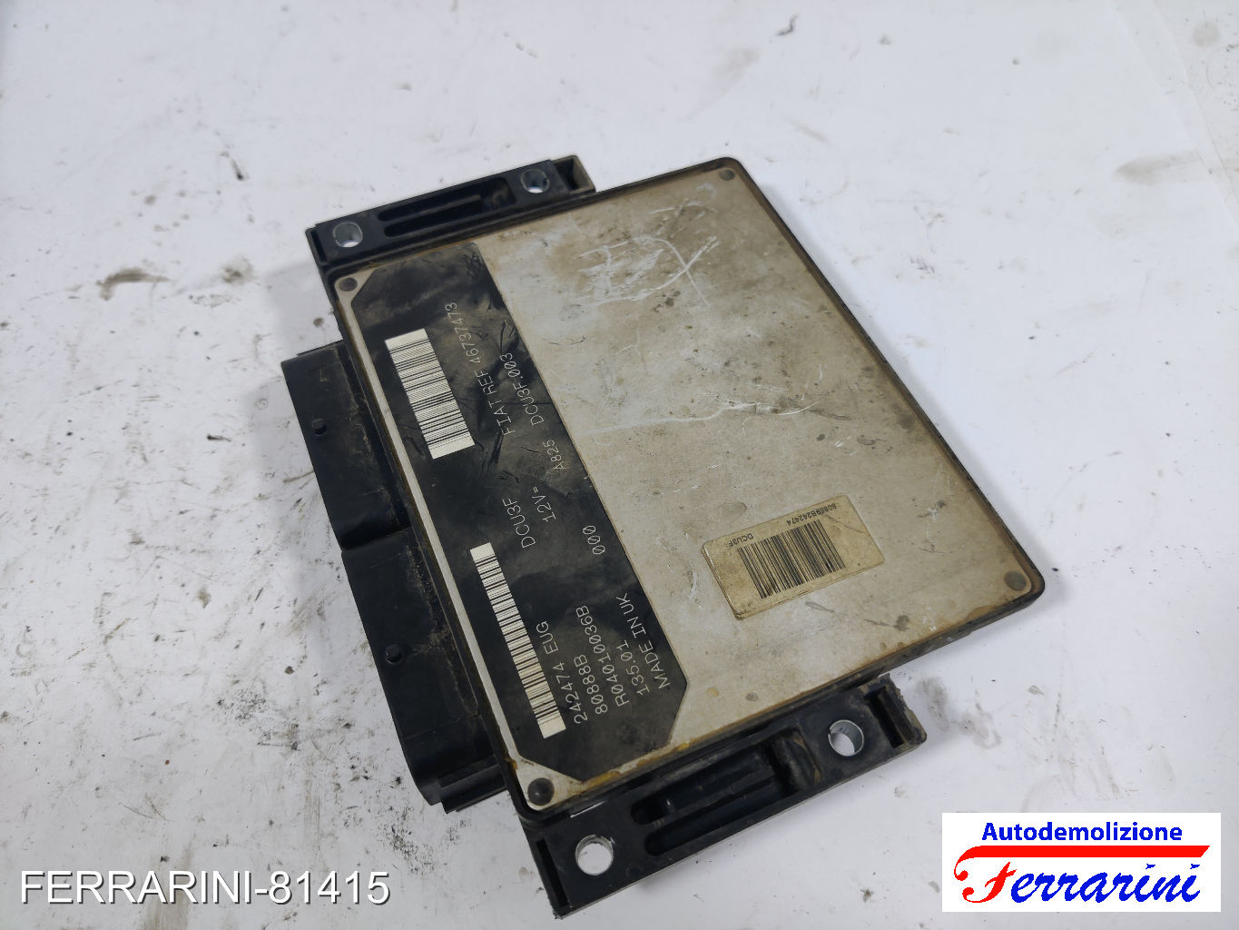 Kit Accensione FIAT DOBLO 119, 223 1.9 D 2001-2010 20