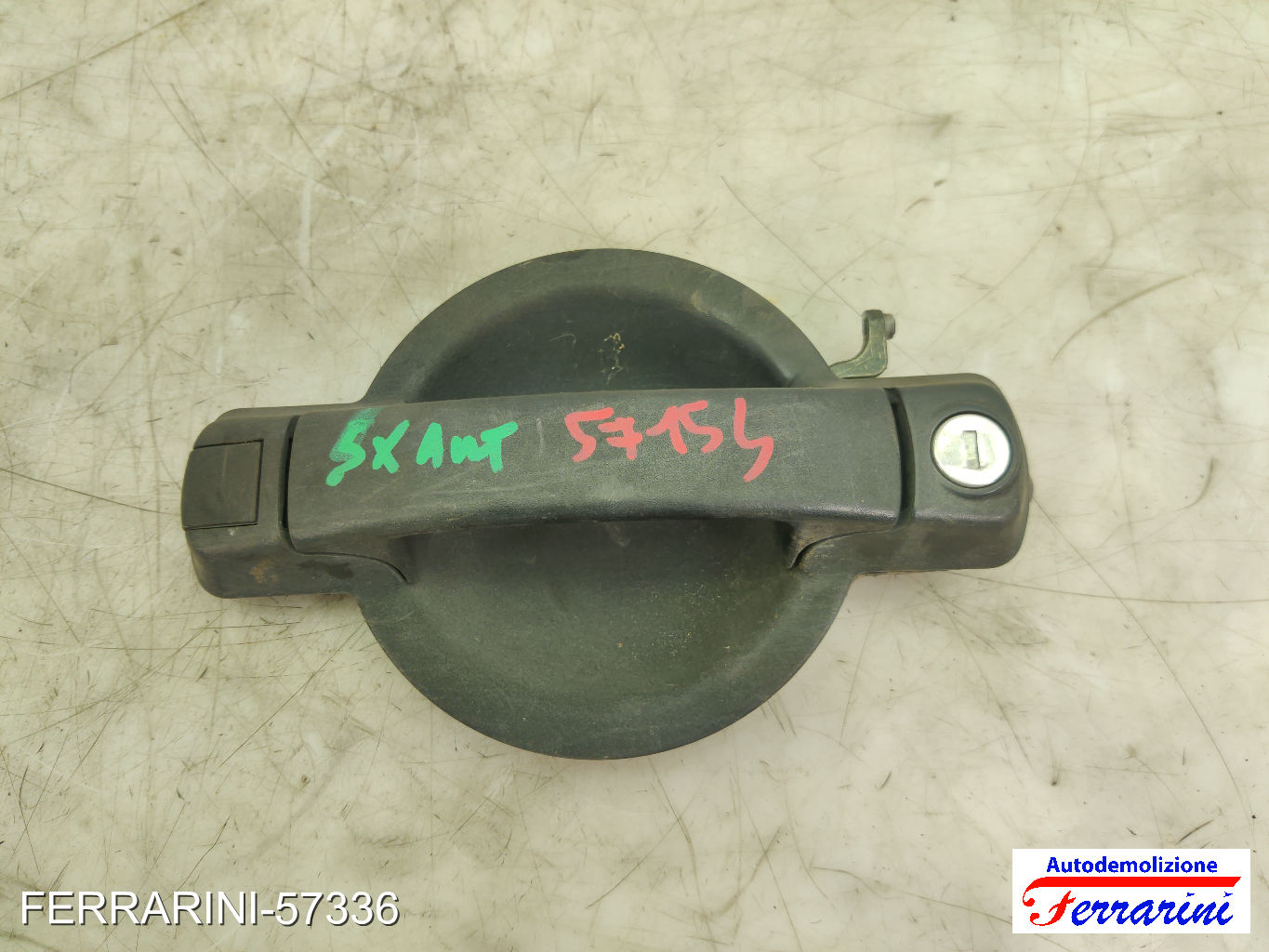 Maniglia Porta Esterna FIAT DOBLO 119, 223 2003-2010 sinistra, sx, frontale 6