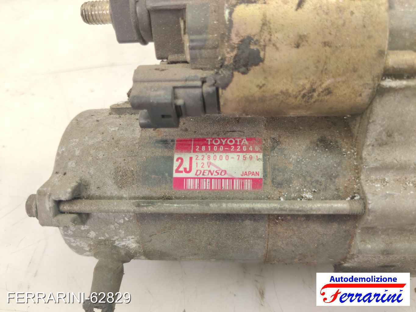 Motorino Avviamento FIAT PUNTO 188 1.2 60 1999-2010 55193355, 46751233 7