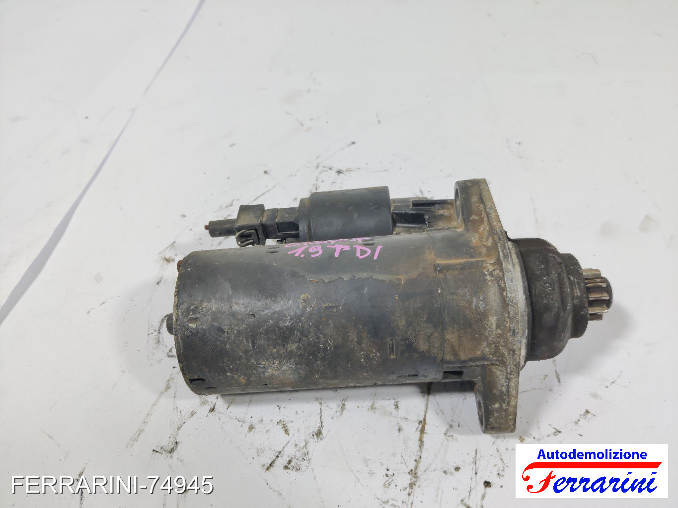 Motorino Avviamento VW GOLF 4 1J1 1.9 TDI 1997-2004 02A911023R, 02A911024B 10