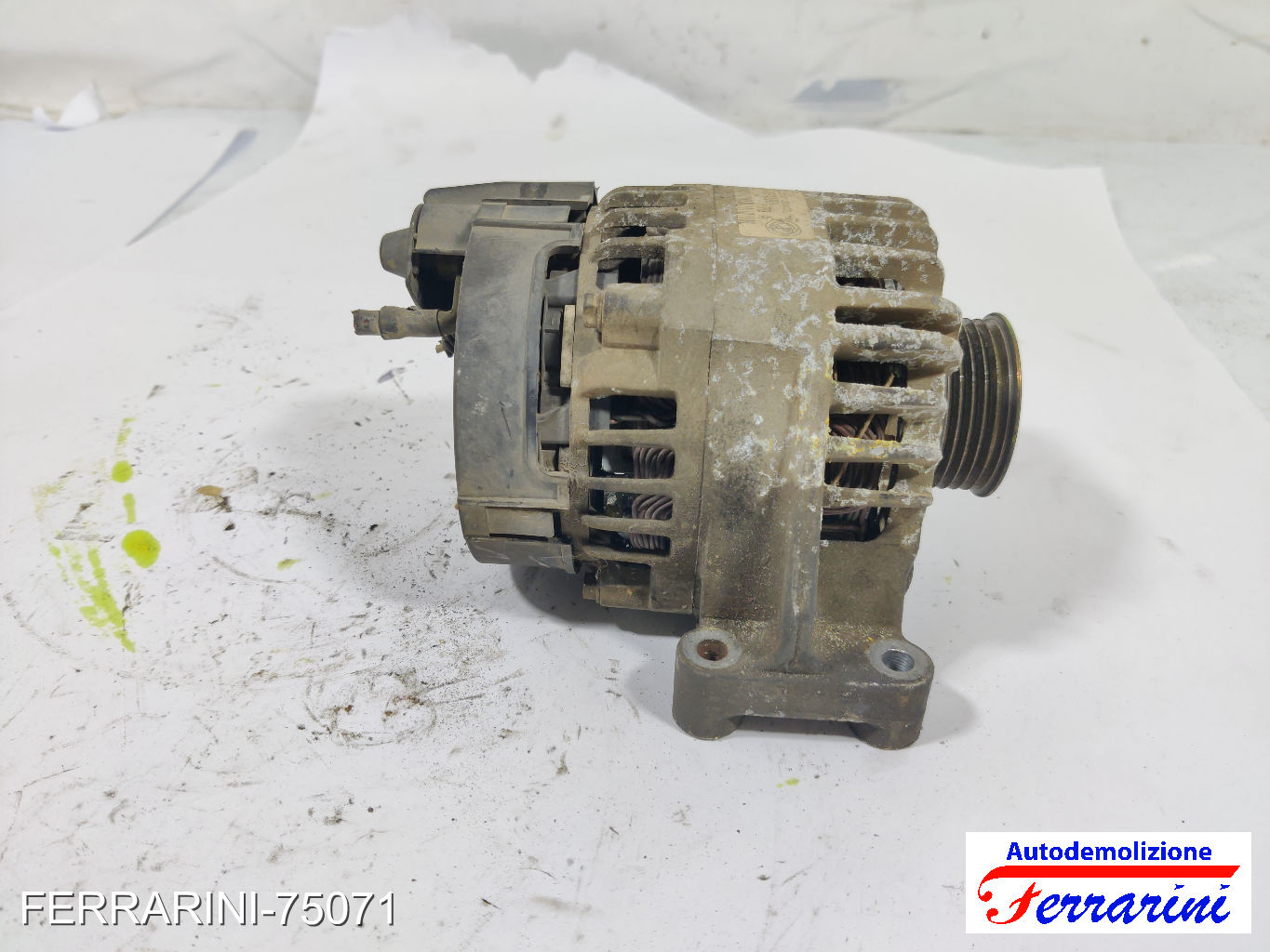 Alternatore FIAT PUNTO 188 1.2 60 1999-2010 46843091, 046843091, MS1022118230