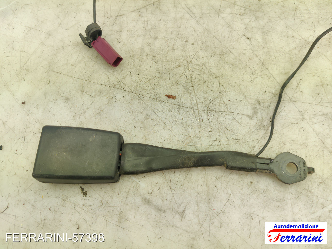 Aggancio Cintura Di Sicurezza FORD FIESTA 6 CB1, CCN 2008-2012 sinistro, sx
