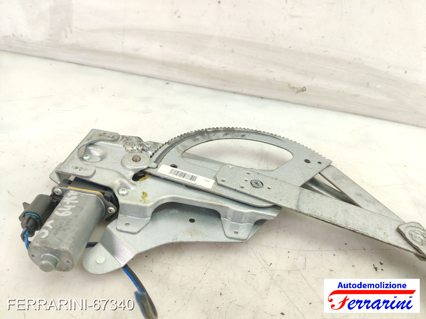 Alzavetro RENAULT KANGOO KC0/1 2001-2007 sinistro, sx, frontale, anteriore 10