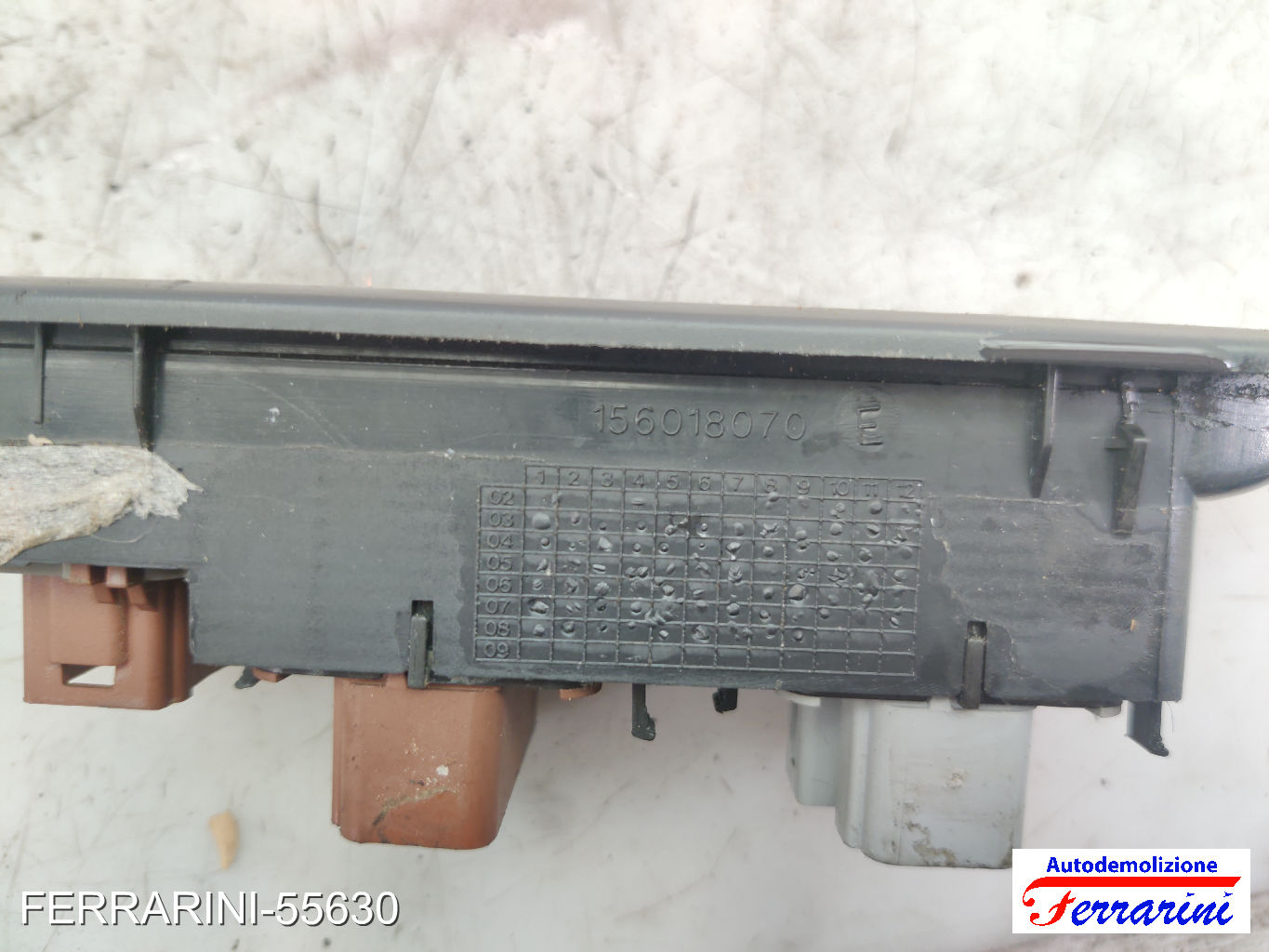 Pulsantiera Tastiera Alzavetro RENAULT MEGANE 2 KM 2003-2009 sinistra, sx