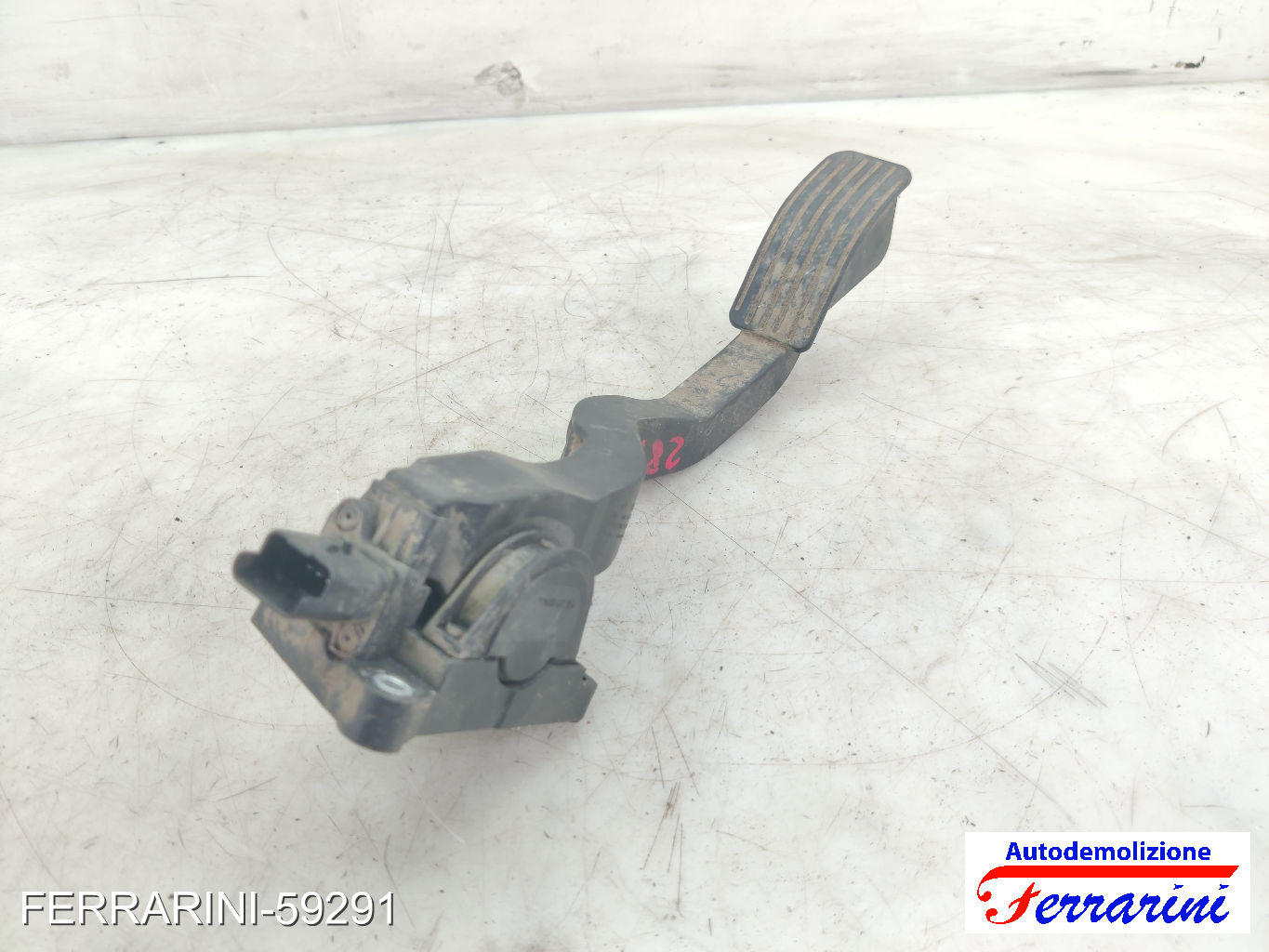 Pedale Acceleratore PEUGEOT 206 SW 2E/K 1.4 HDI 2002-2007 1601Q2, 1601K9 8
