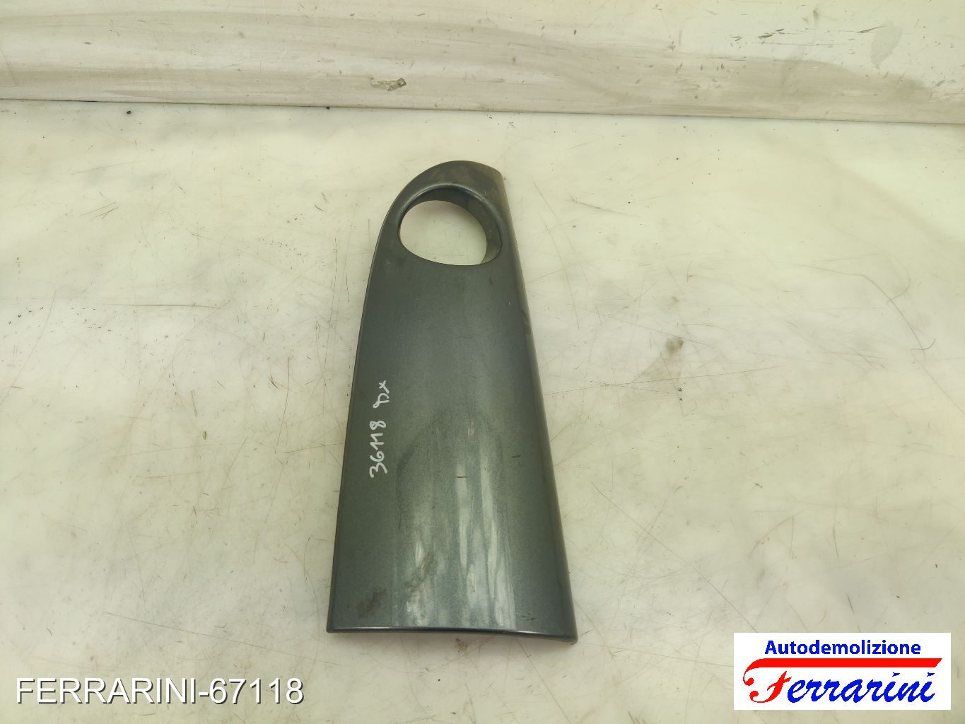 modanatura fascione cruscotto MINI - R50, R53 2003-2006 destro, dx 51459145706