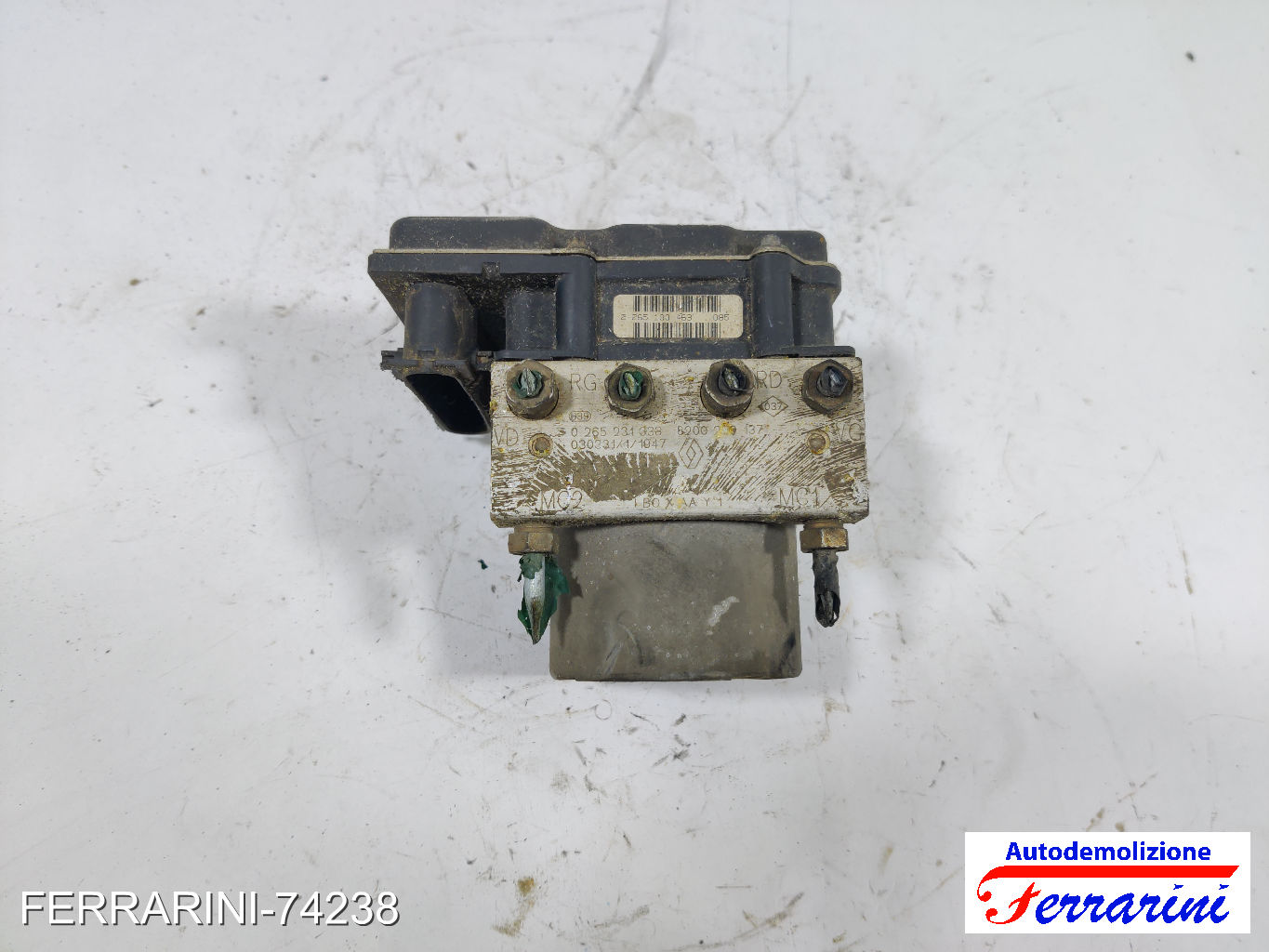 Centralina Pompa Abs RENAULT CLIO 2 BB, CB 1.2 1998-2010 8200229137, 0265800316