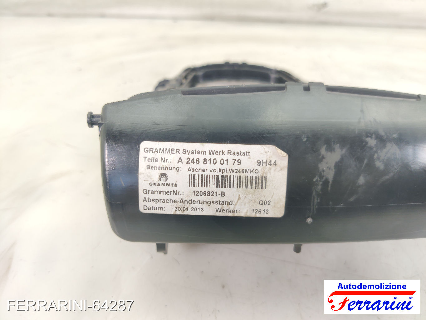 cornice cambio Posacenere MERCEDES CLASSE B W242, W246 2011-2014 A2468100179 8