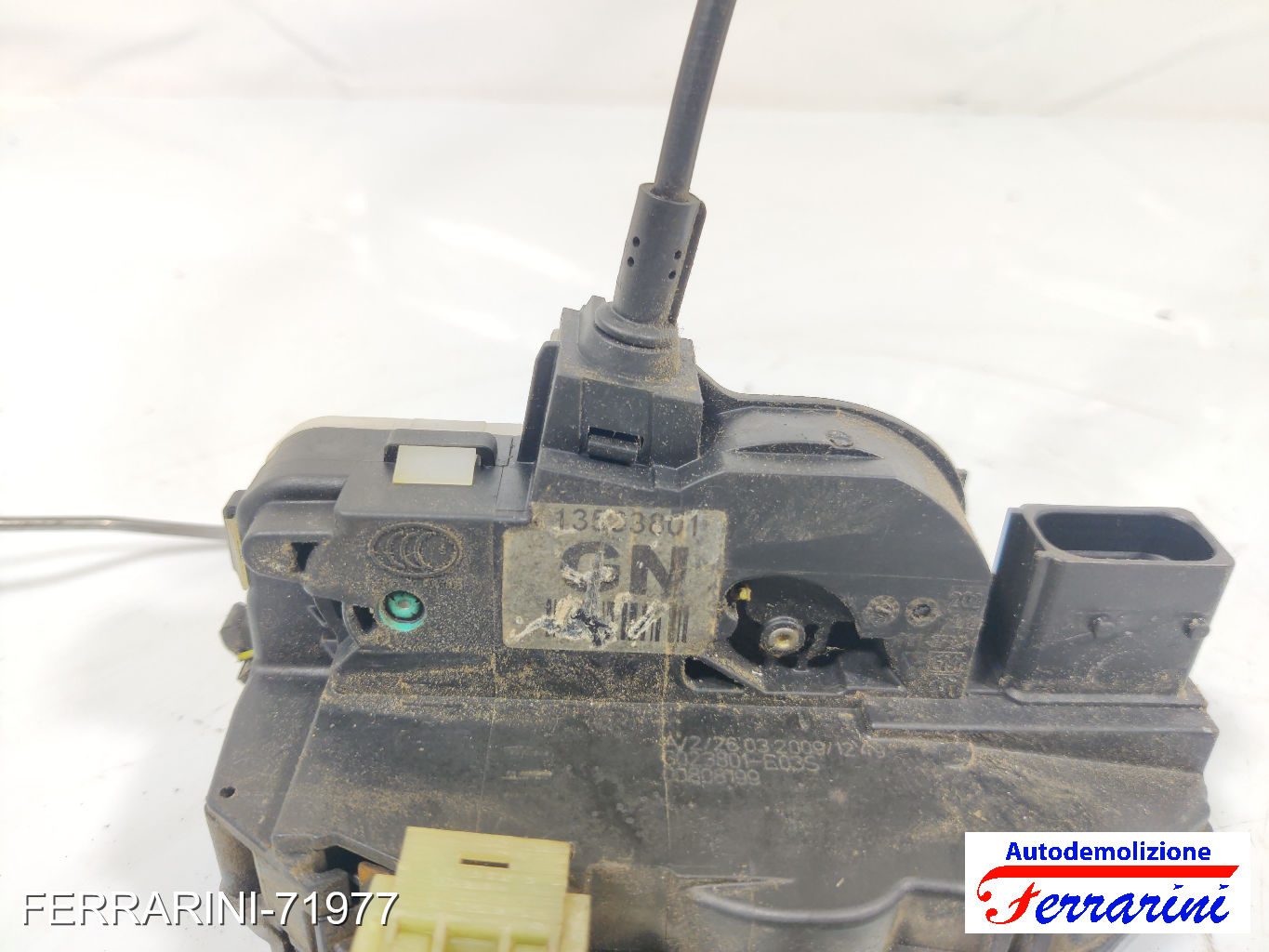 Serratura Porta OPEL INSIGNIA A G09 2008-2017 sinistro, sx, frontale, anteriore 7