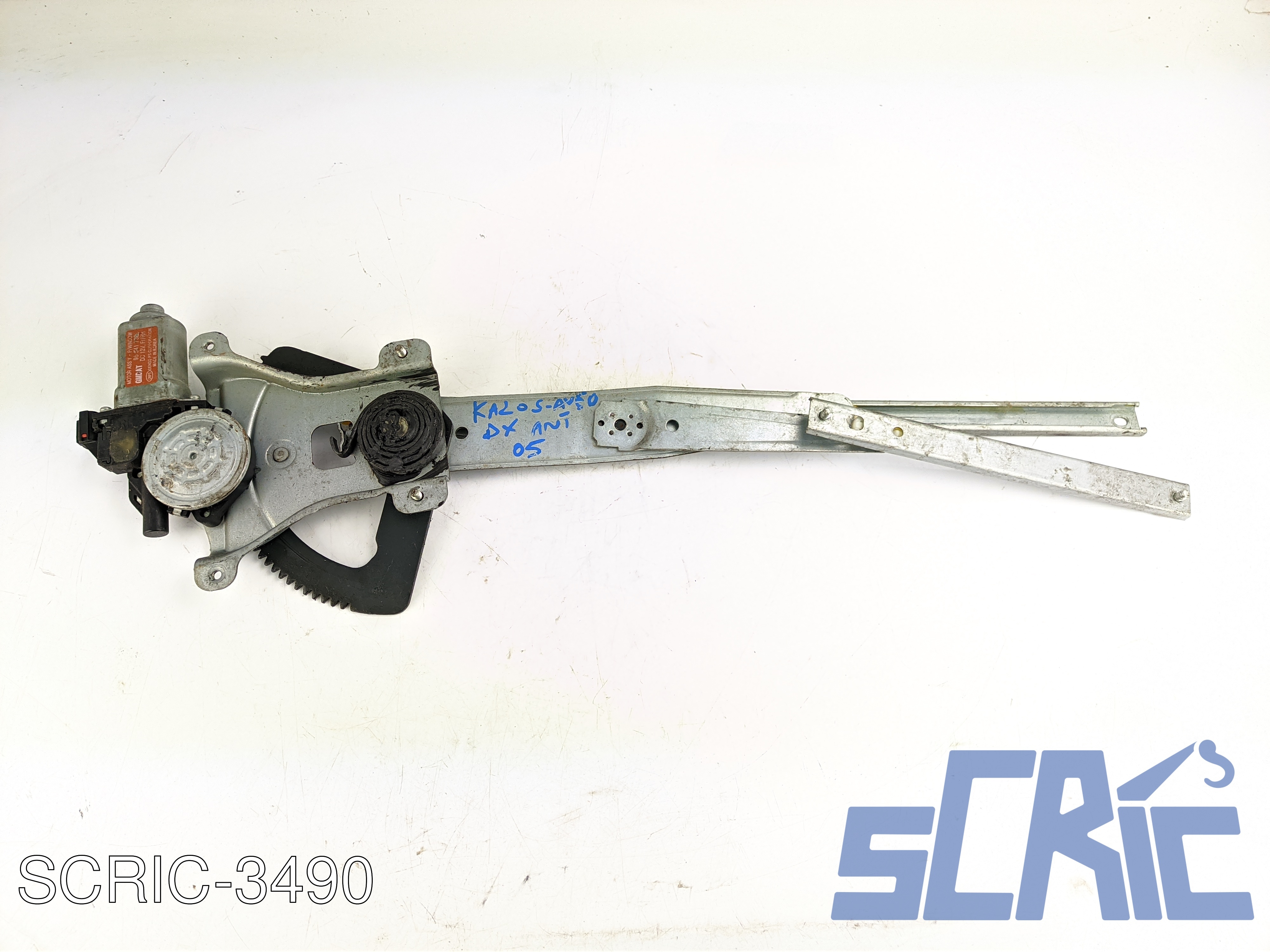 Alzavetro DAEWOO KALOS KLAS 2003-2005 destro, dx, frontale, anteriore 96541738