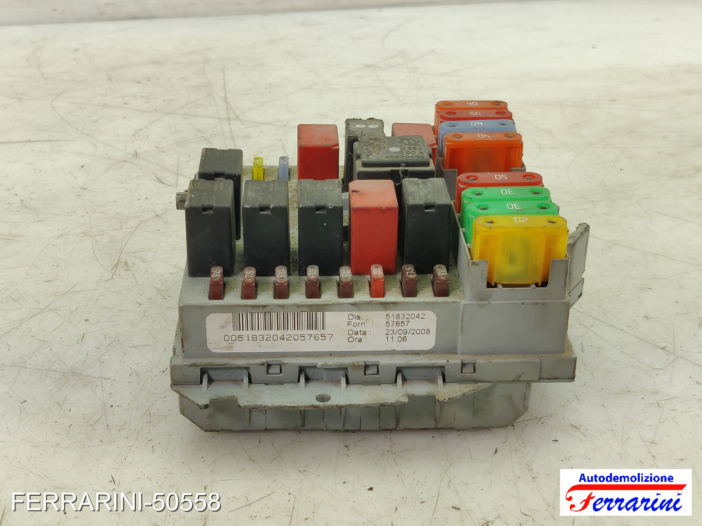 Body Computer FIAT BRAVO 2 198 1.6 D MULTIJET 2007-2014 51832042 8