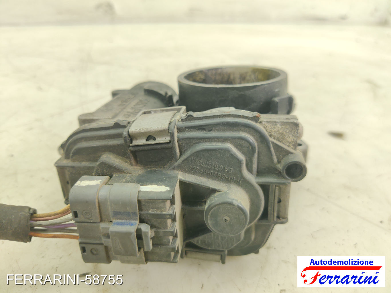 Corpo Farfallato CITROEN C4 LC 1.4 16V 2004-2011 9647925480, 1635W2, CA001613ZM