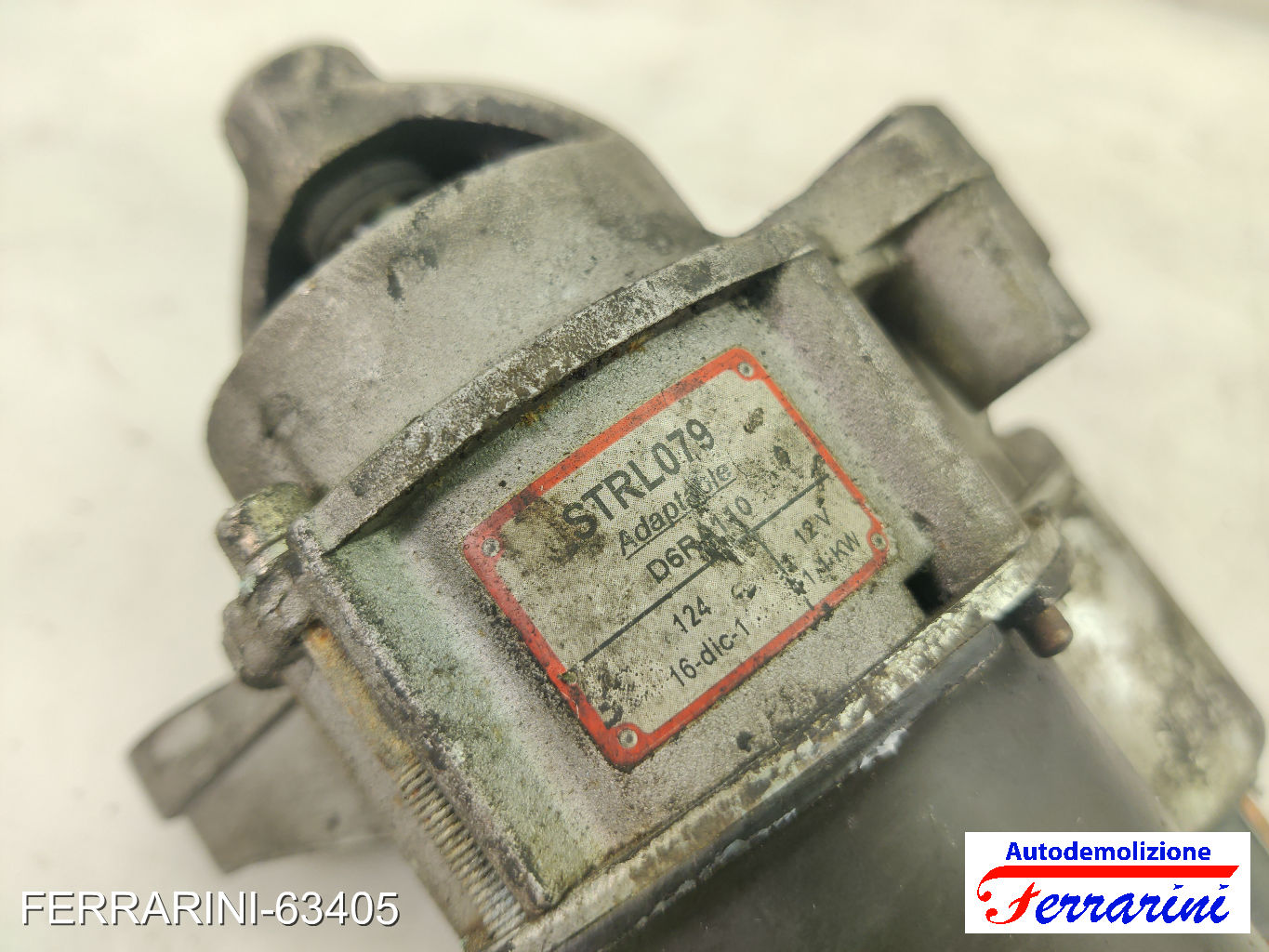 Motorino Avviamento PEUGEOT 206 SW 2E/K 1.4 HDI 2002-2007 5802FG, 5802FP 6