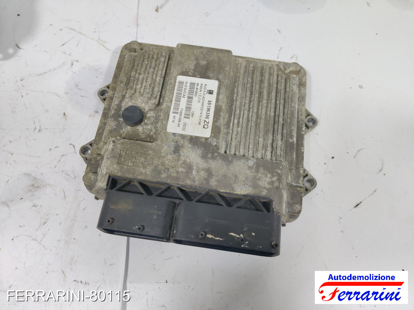 Kit Accensione OPEL AGILA A H00 1.3 CDTI 2003-2007 55196356ZQ