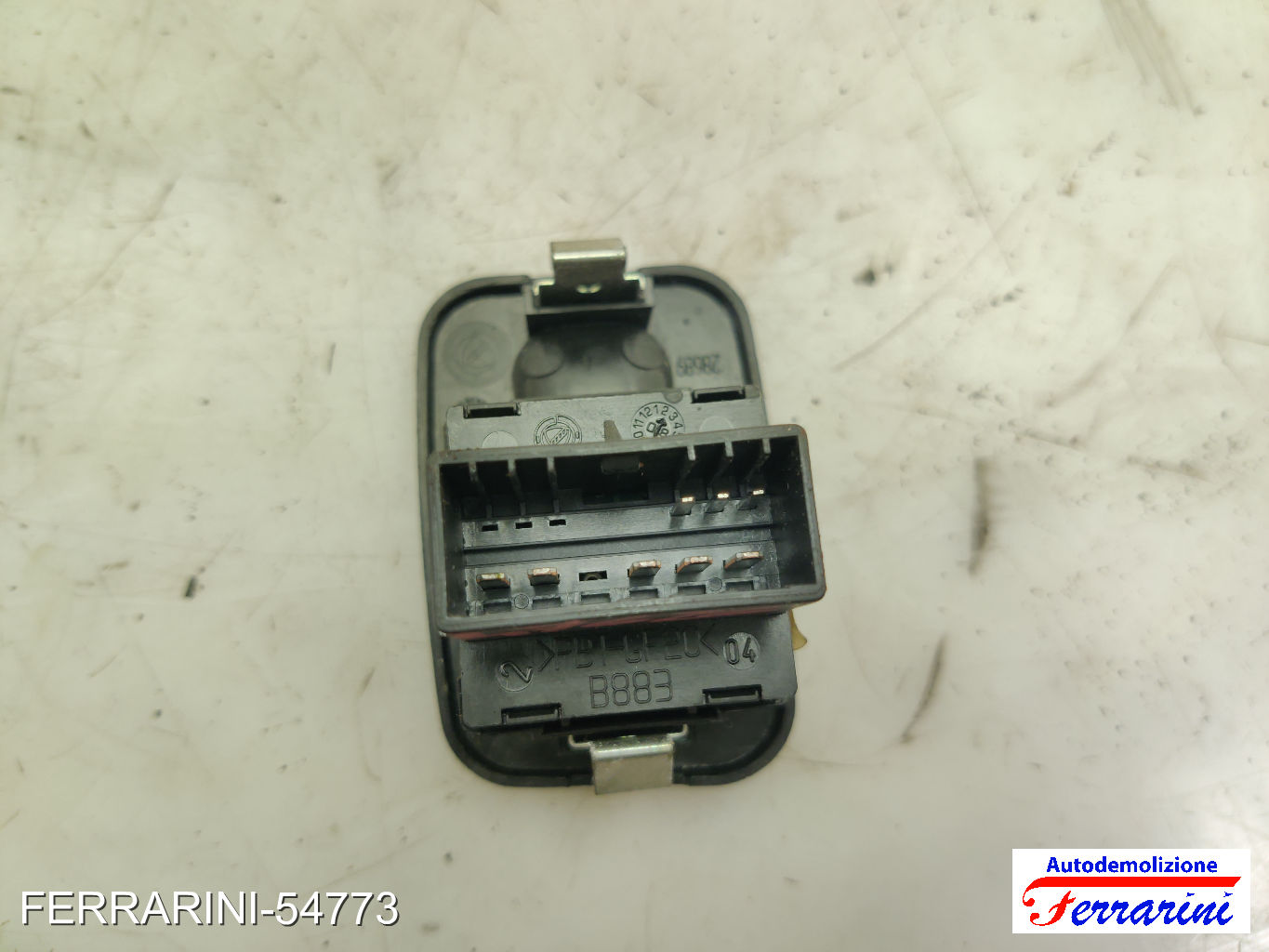 Pulsantiera Tastiera Alzavetro LANCIA YPSILON 843 2006-2011 destra, dx, frontale