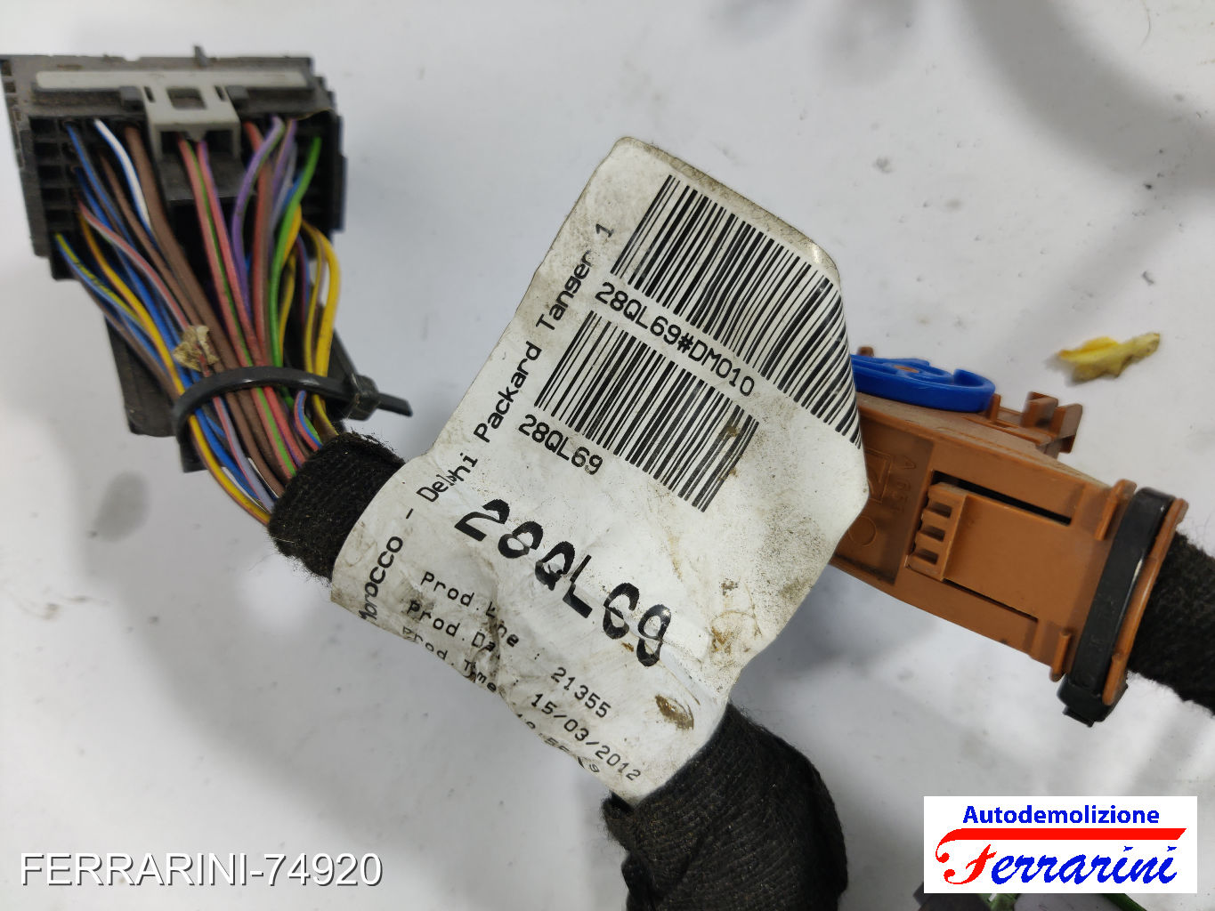 cablaggio elettrico cruscotto OPEL MERIVA B S10 1.4 LPG 2011-2017 28QL69, 12108