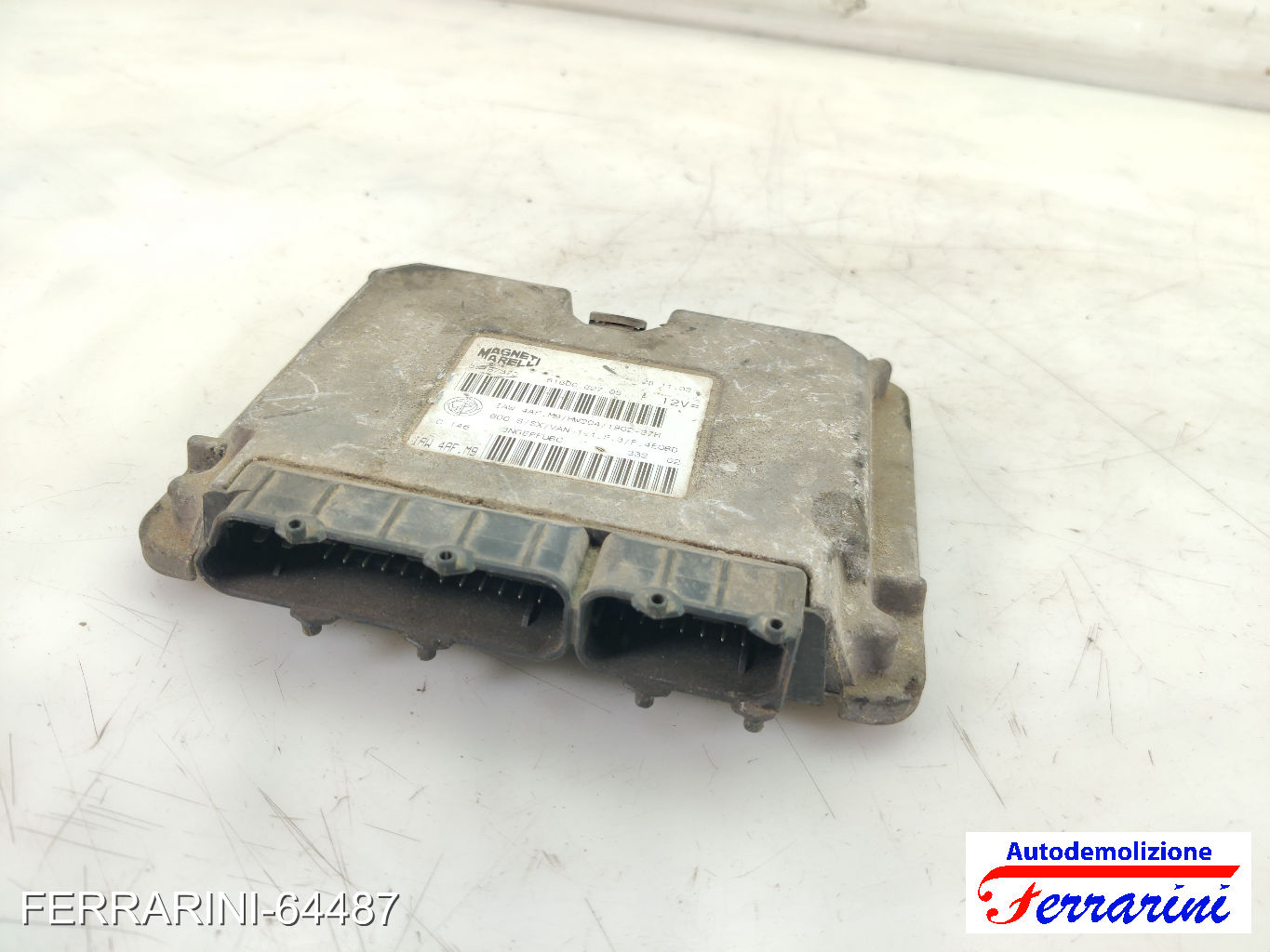 Centralina Motore FIAT SEICENTO 600 287 1.1 1998-2010 55187372, 51793106