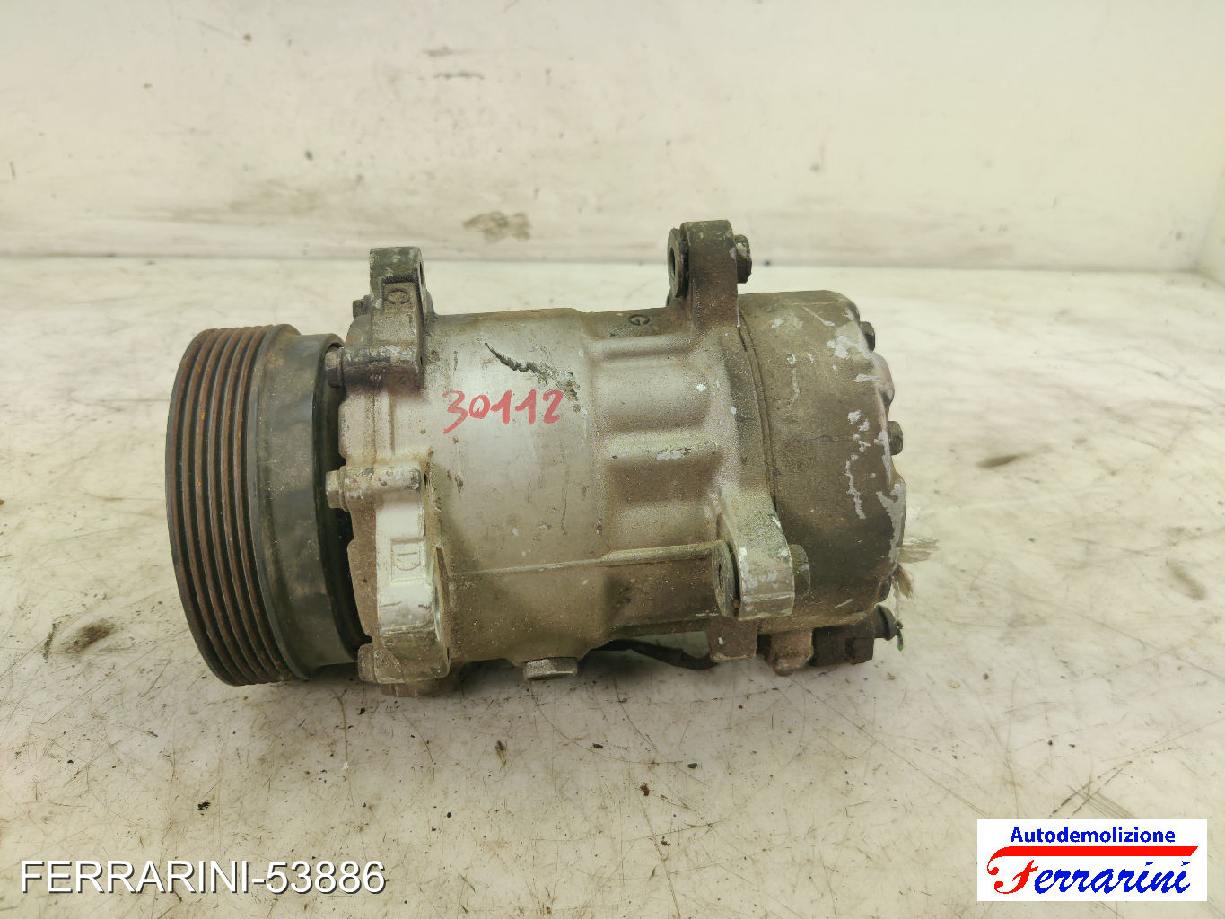 Compressore Clima SEAT IBIZA 2 6K1 1.4I 1993-2002 SD7V161233, 1080, 1080E 9