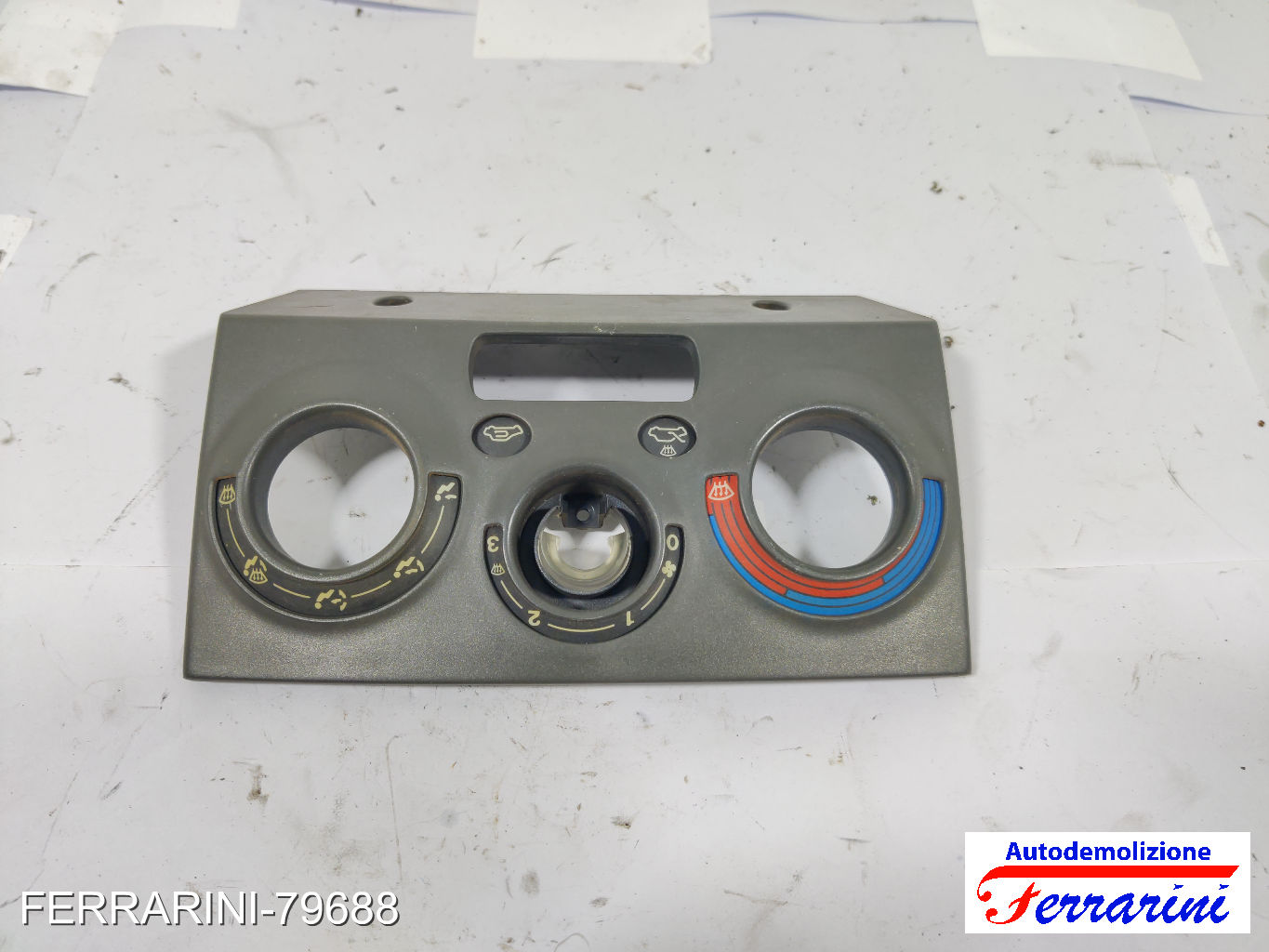 cover mascherina Tastiera Clima FIAT PUNTO 176 1993-1999 anteriore, frontale