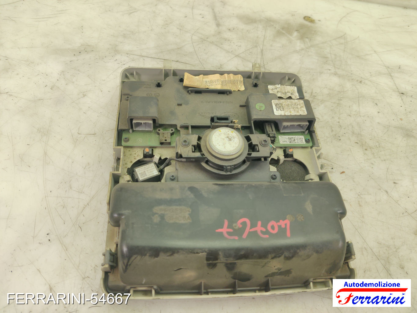 Plafoniera LAND ROVER RANGE ROVER EVOQUE L538 2015-2019 anteriore