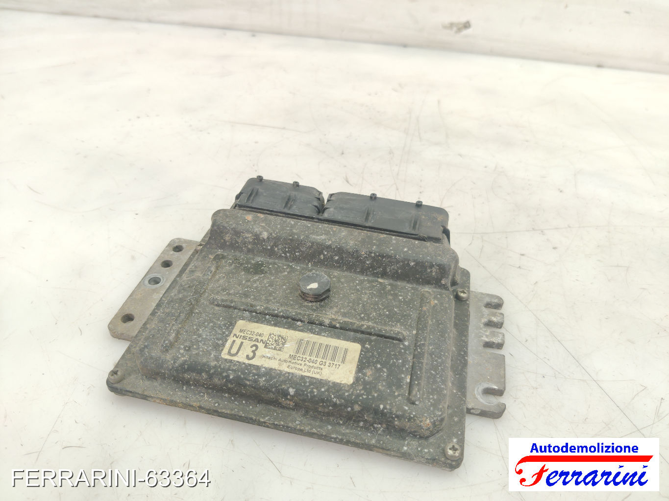 Centralina Motore NISSAN MICRA 3 K12 1.2 16V 2003-2010 23710AY301, MEC32040