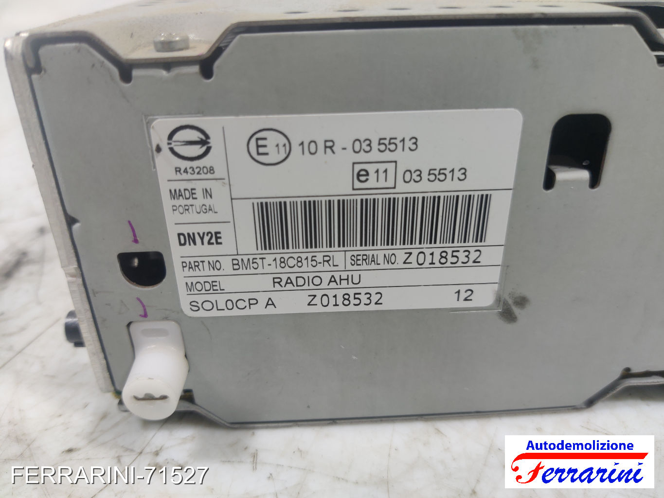 Stereo Radio FORD FOCUS 3 TURNIER 2010-2023 BM5T18C815RL, Z018532, DNY2E 6