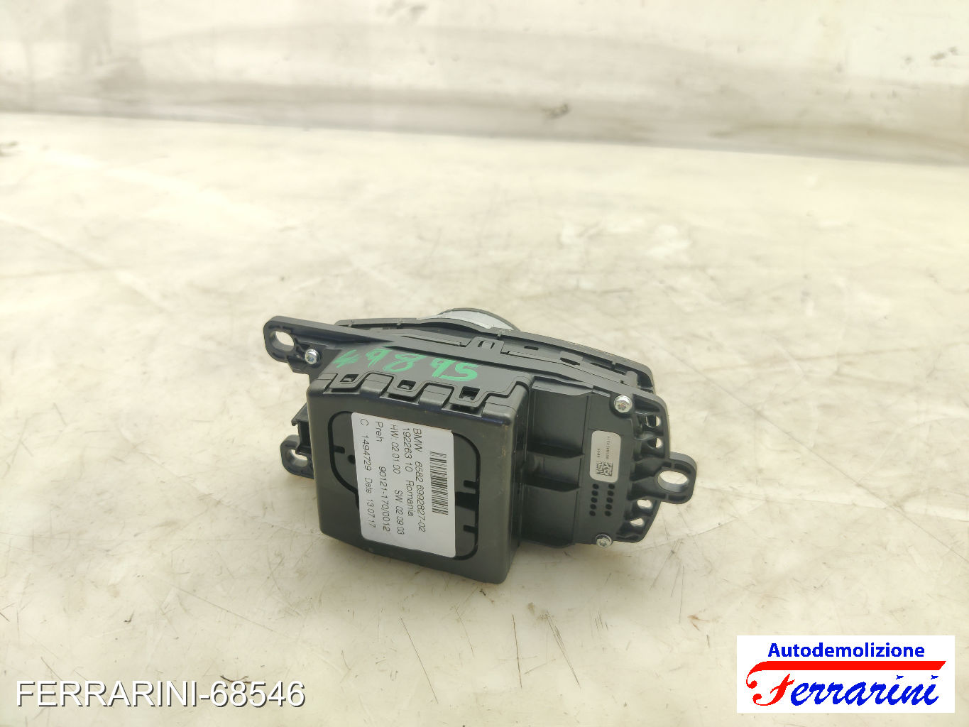 idrive comando navigatore BMW X1 F48 2015-2023 65826992827, 19226310, C1494729 6