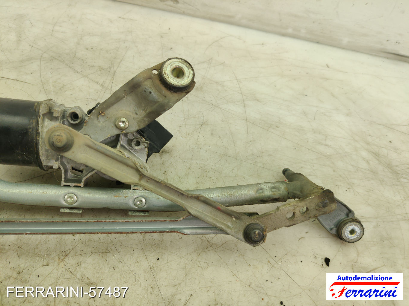 Spazzacqua Motorino Tergicristallo RENAULT MEGANE 2 KM 2005-2009 anteriore 6