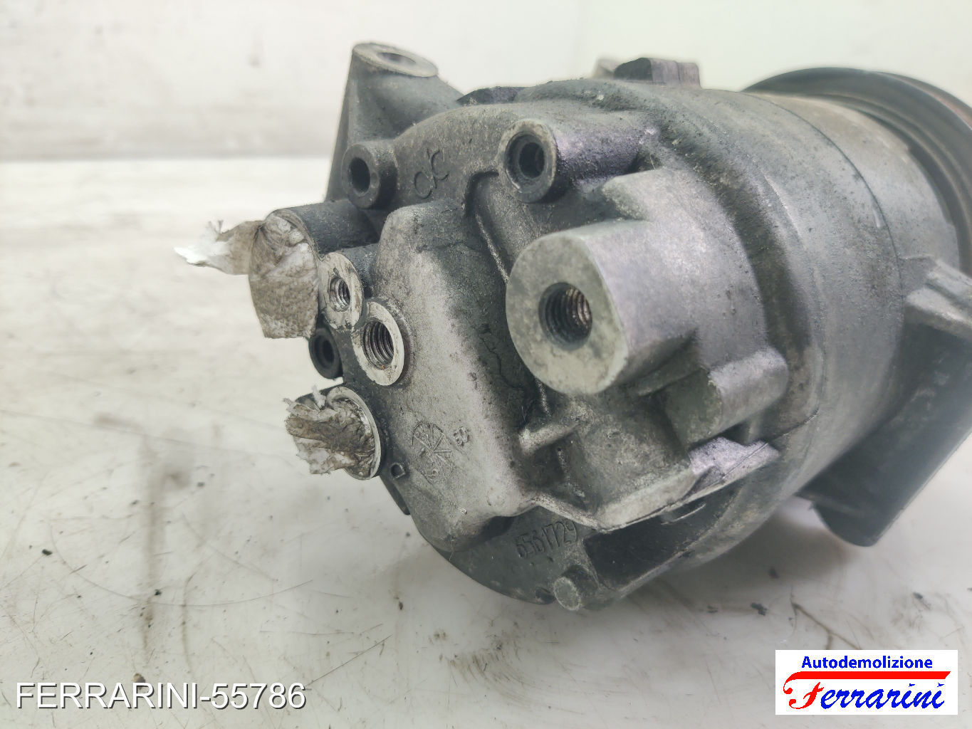 Compressore Clima RENAULT MEGANE 2 KM 1.5 DCI 2003-2009 6561656, 8200390667