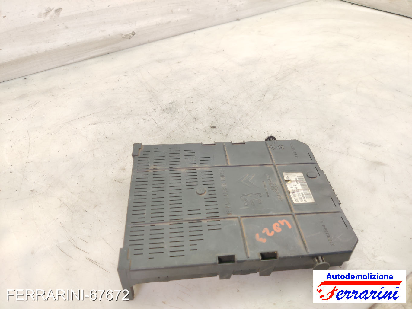 Body Computer PEUGEOT 307 3A/C 1.6 HDI 110 2004-2009 9663510180, 281197280A