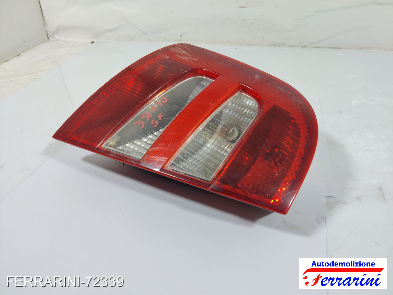 Fanalino Stop Posteriore SKODA FABIA 1 6Y2 1999-2003 sinistro, sx, posteriore 9