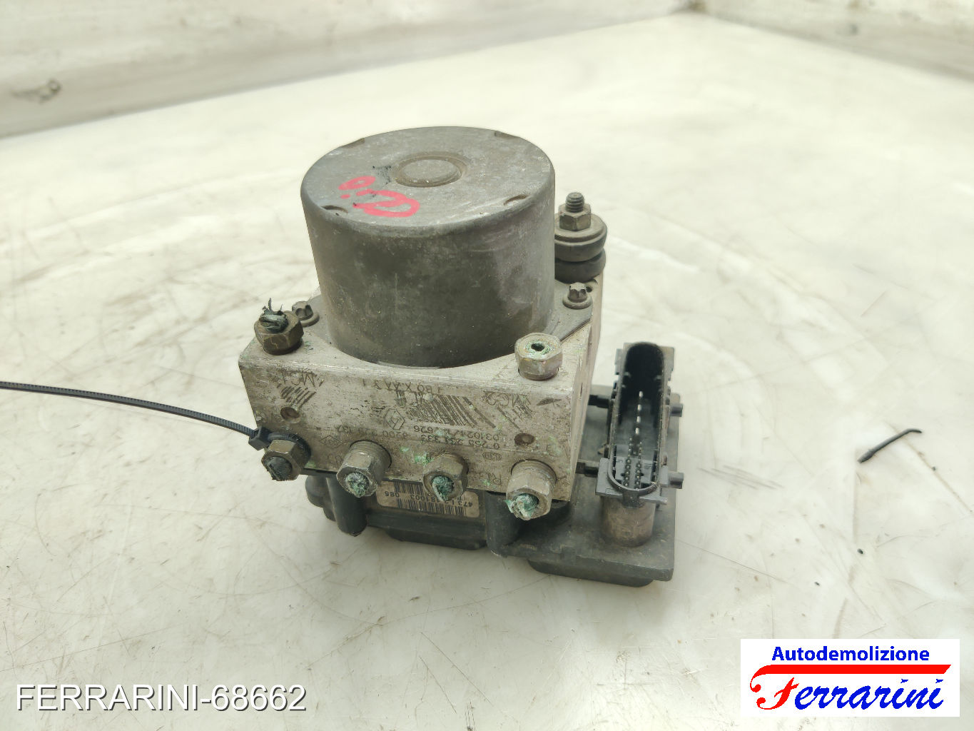 Centralina Pompa Abs RENAULT CLIO 2 BB, CB 1.2 1998-2010 8200239137, 0265231333 7
