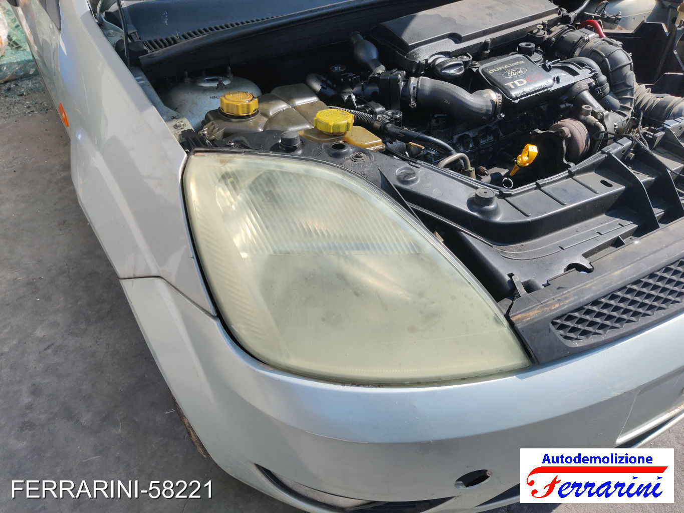 Ford Fiesta 5 JD, JH 1.4 TDCI 68CV 2001-2008