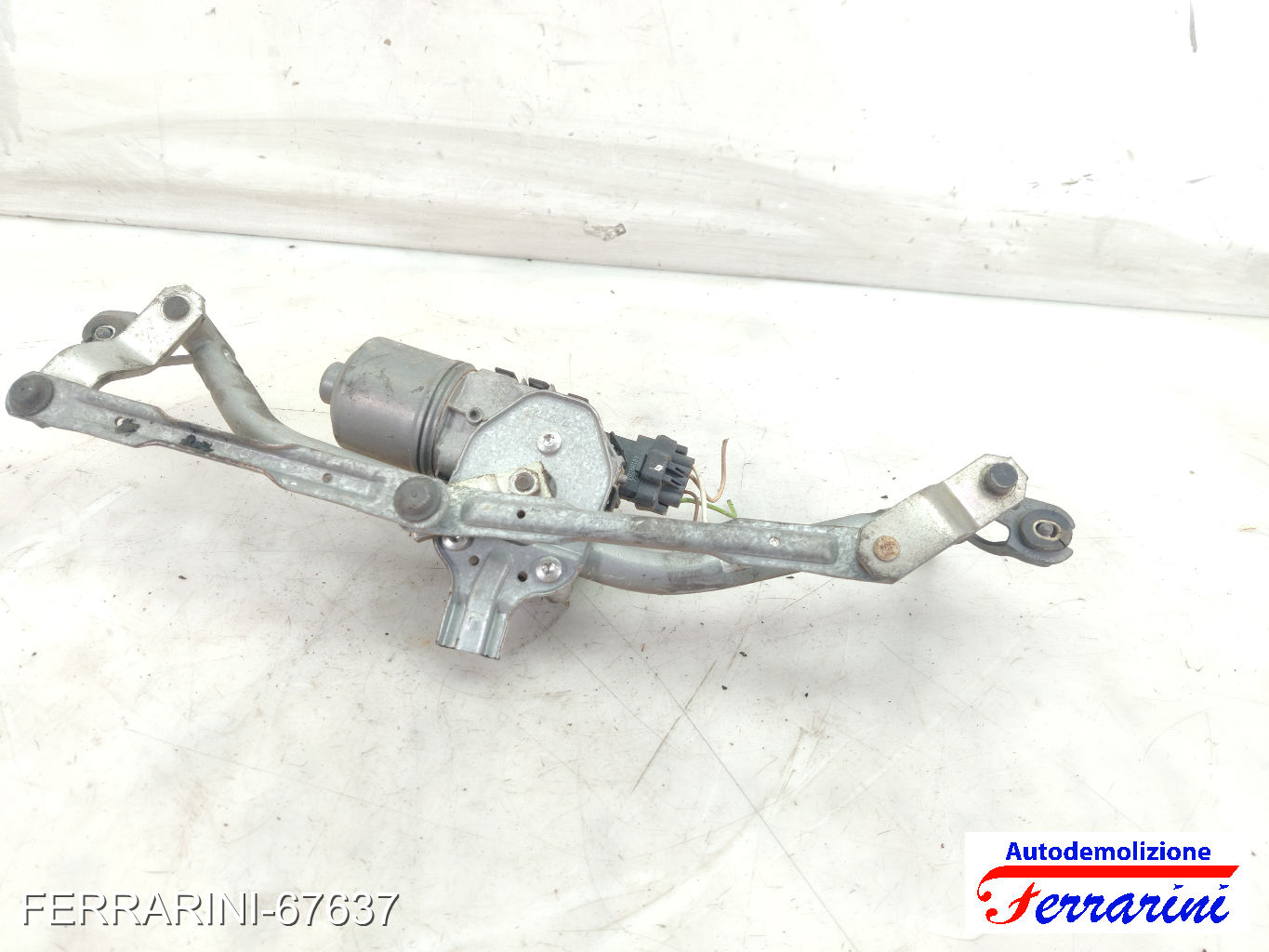 Spazzacqua Motorino Tergicristallo PEUGEOT 207 SW WK 2007-2012 anteriore 6