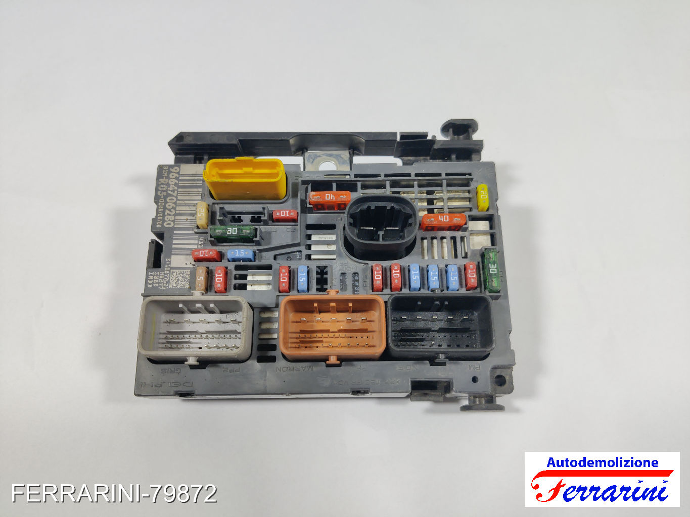 Fusibiliera Scatola Fusibili Body Computer PEUGEOT 308 1 4A, 4C 1.4 16V
