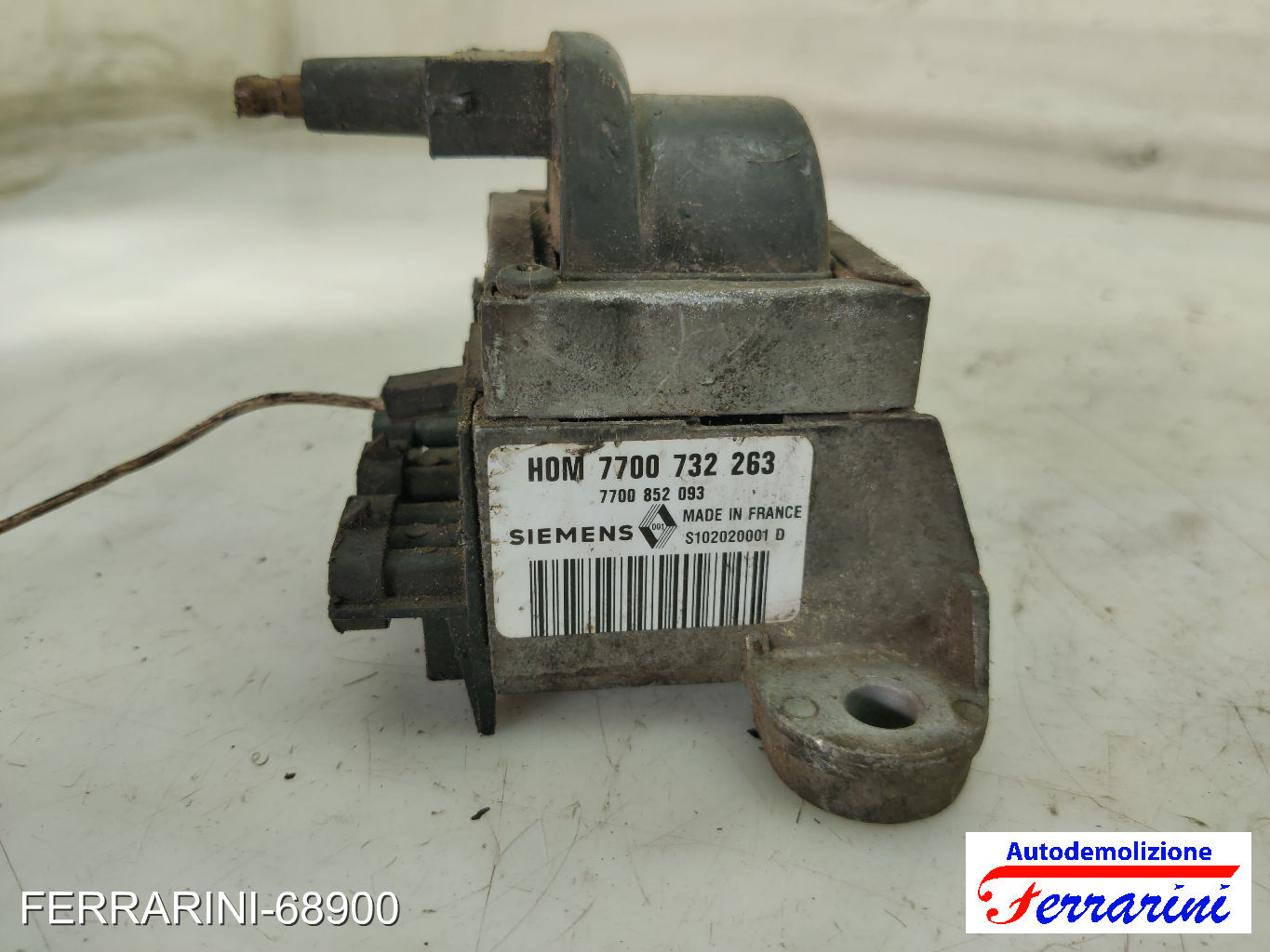 Bobina Di Accensione RENAULT CLIO 1 5/357, B/C57 1.2 1990-1998 7700732263 6