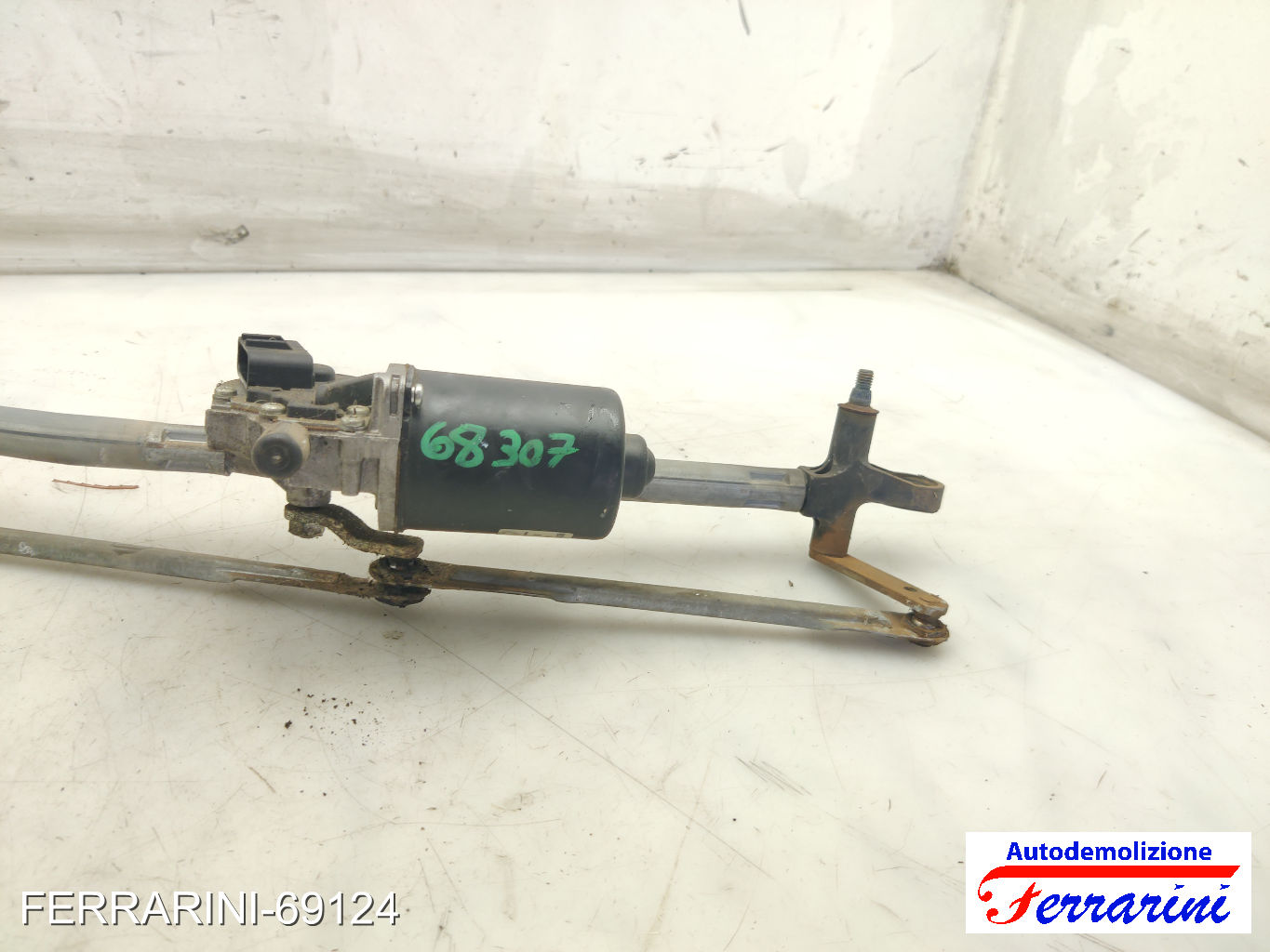 Spazzacqua Motorino Tergicristallo FIAT PUNTO 188 1999-2006 anteriore, frontale