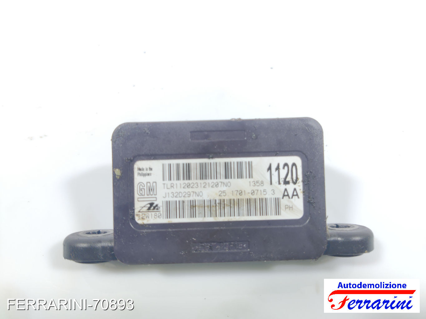 Sensore Imbardata Urto OPEL ASTRA J SPORTS TOURER P10 2010-2015 anteriore 7