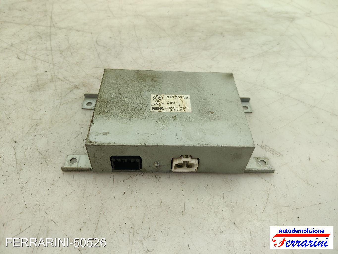 FIAT SEICENTO 600 187 1.1 1998-2010 51706705, 46536841, 51834433