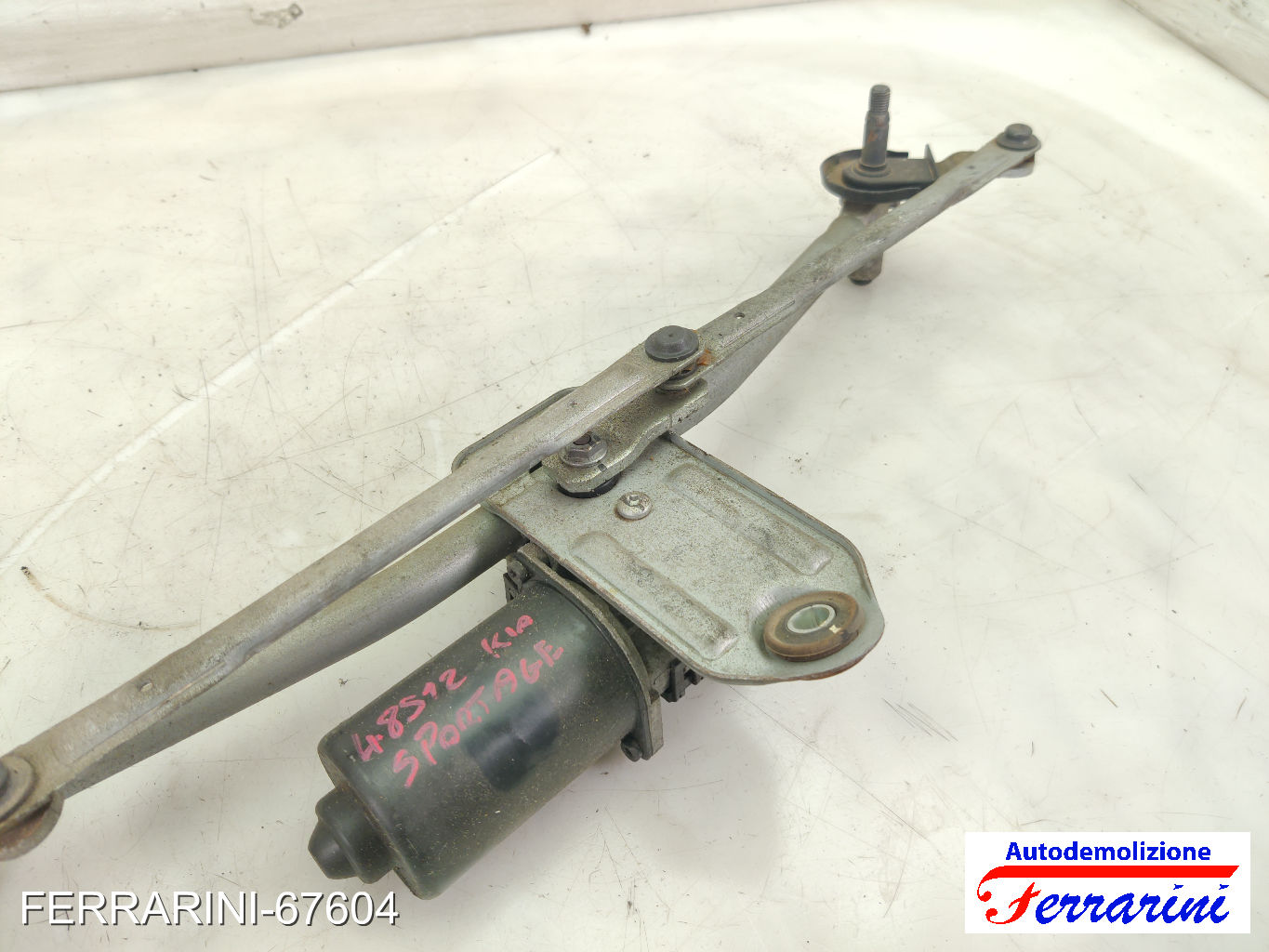 Spazzacqua Motorino Tergicristallo KIA SPORTAGE SL 2010-2015 anteriore, frontale 8