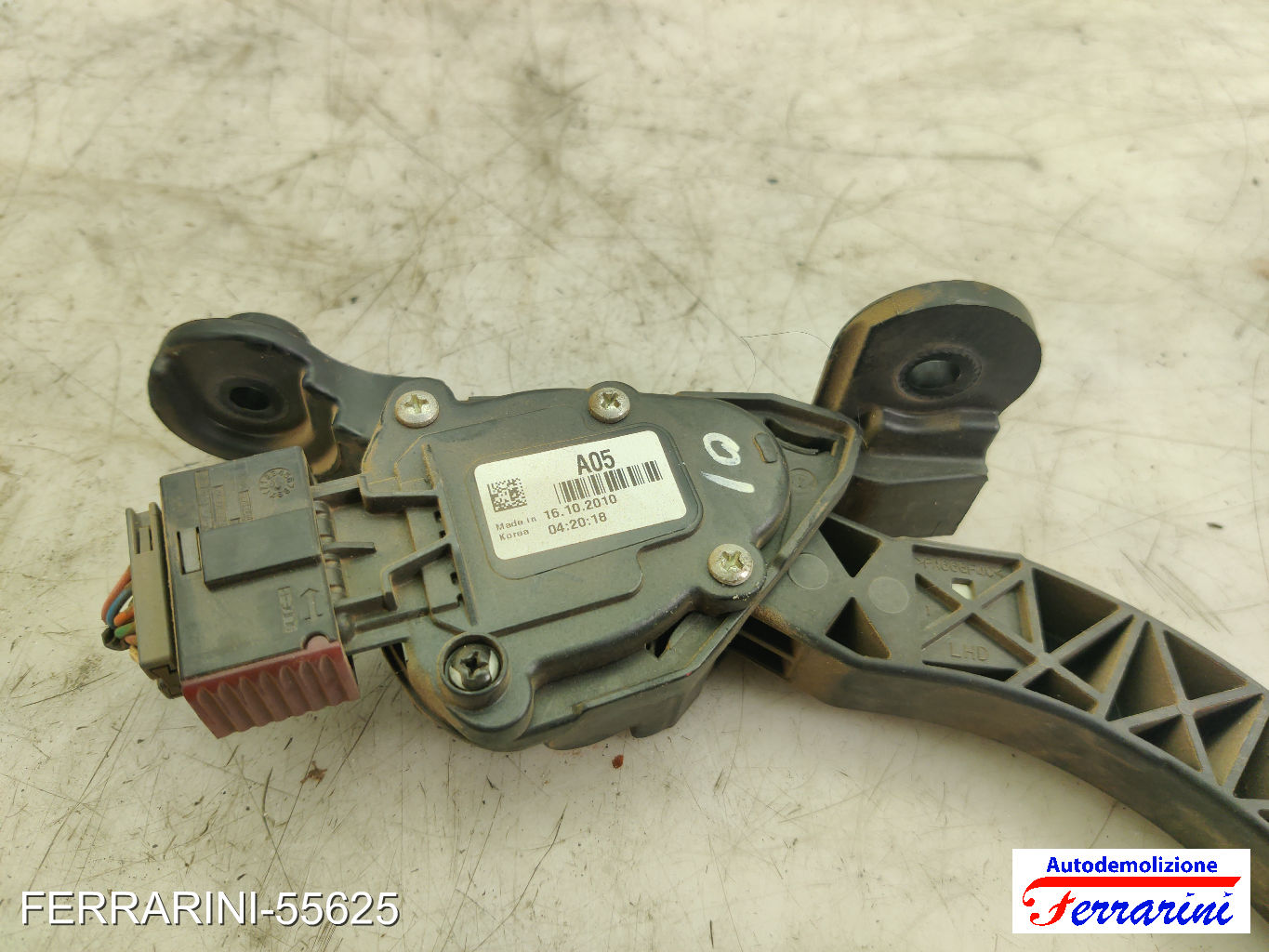 D4HA Pedale Acceleratore HYUNDAI SANTA FE 2 CM 2.0 CRDI 4X4 2010-2012