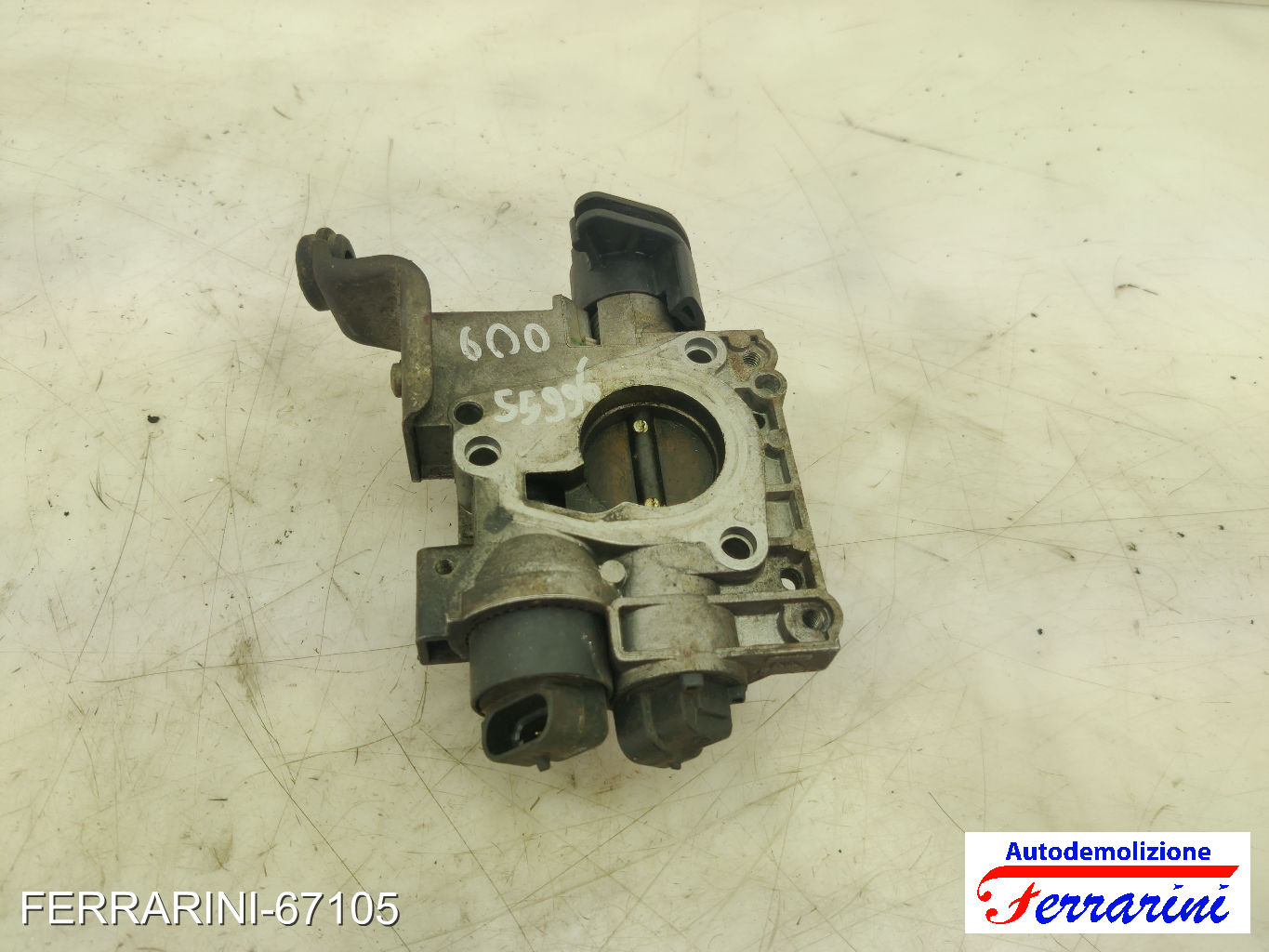 Corpo Farfallato FIAT SEICENTO 600 187 1.1 1998-2010 77363298, 71718959 6